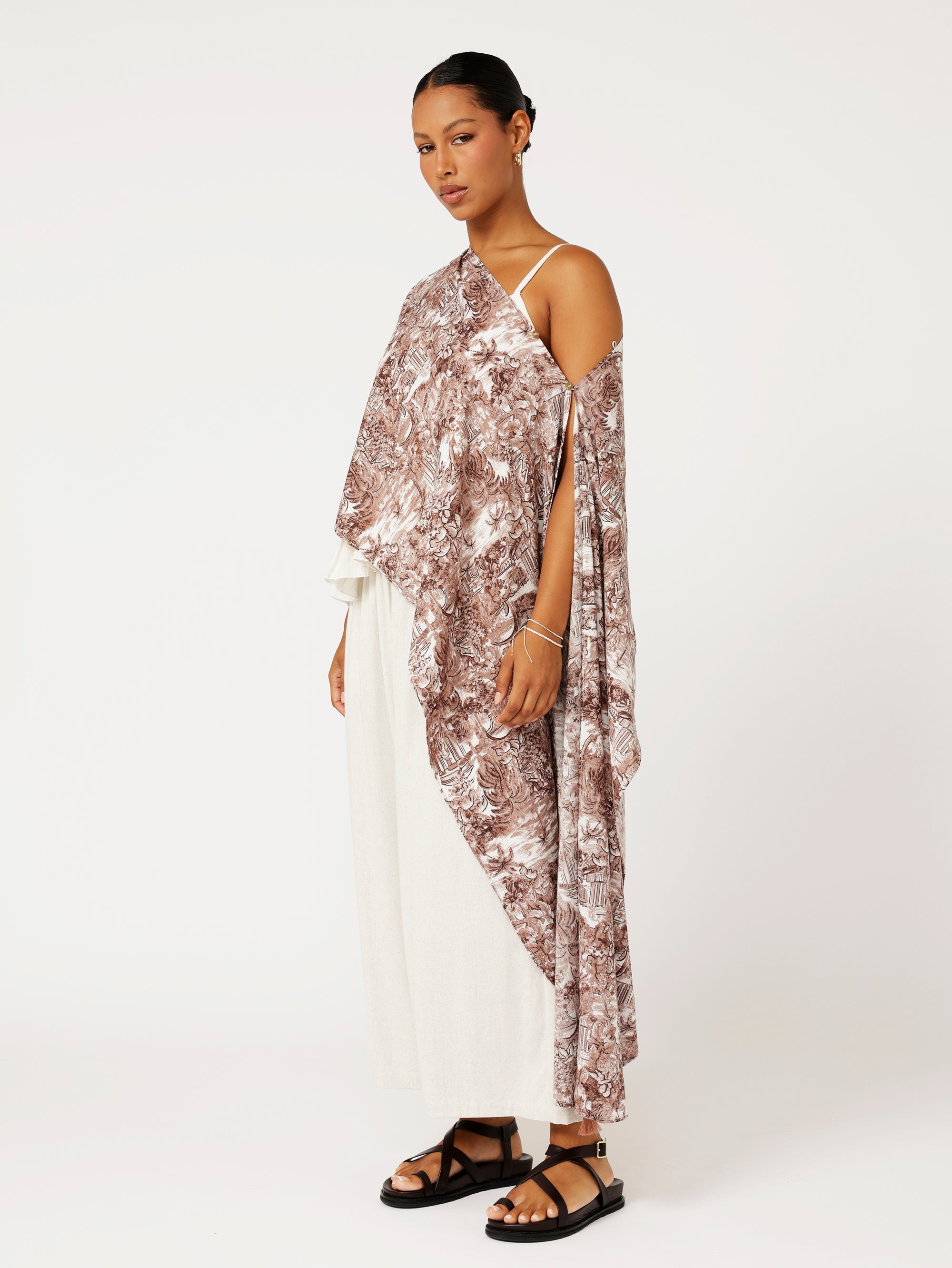 Soiree Wrap | Lost City Brown