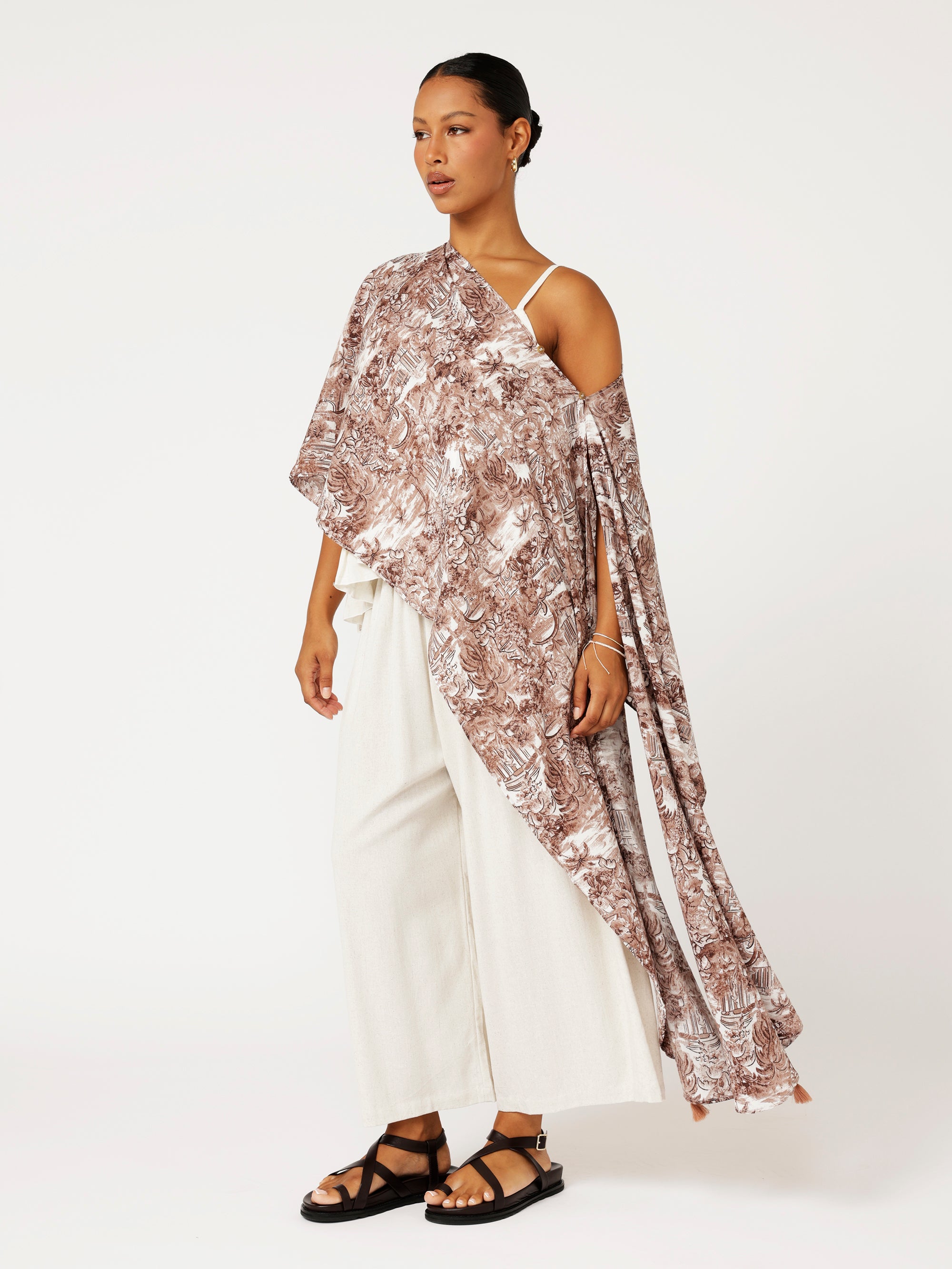 Soiree Wrap | Lost City Brown