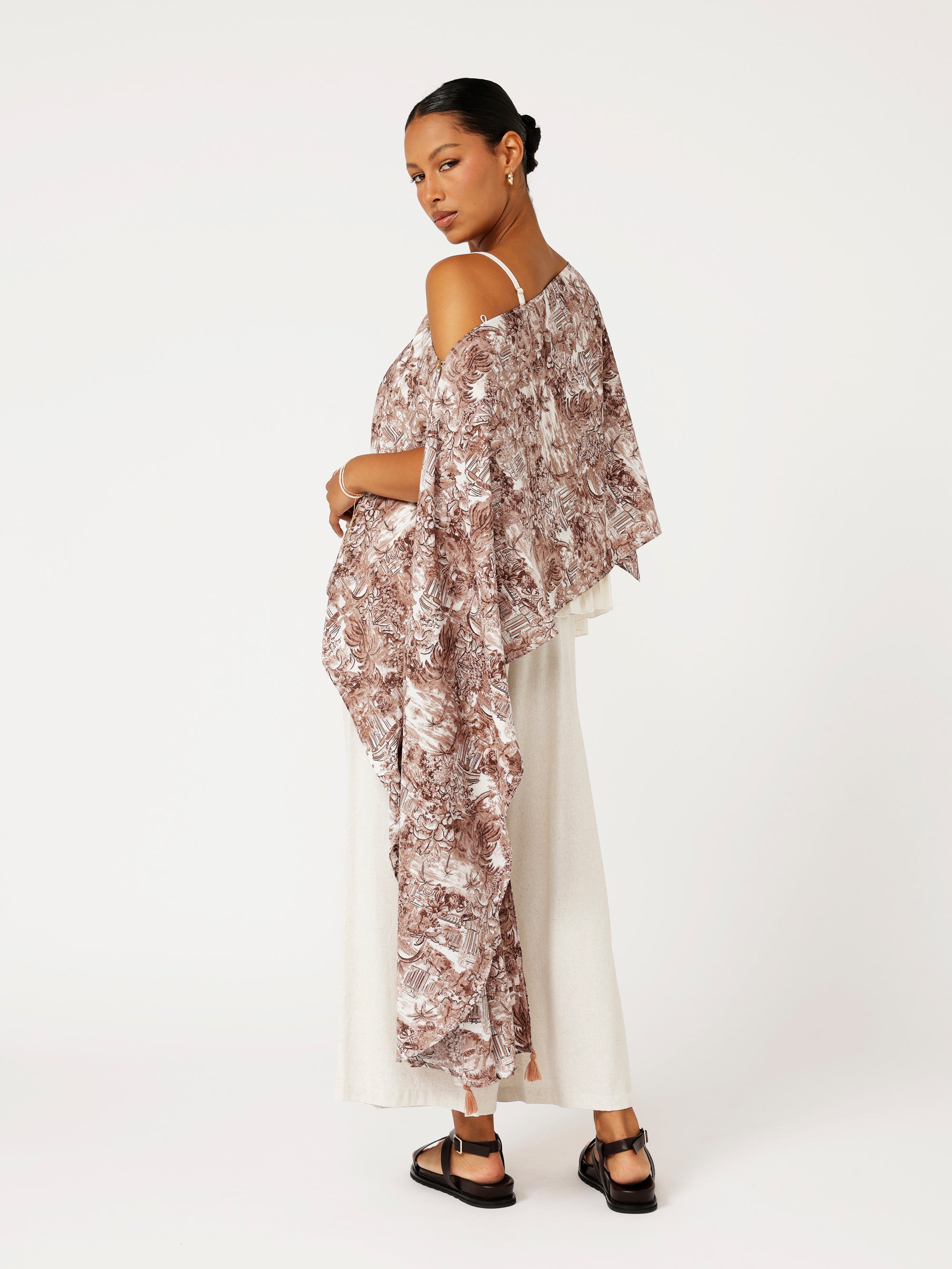 Soiree Wrap | Lost City Brown