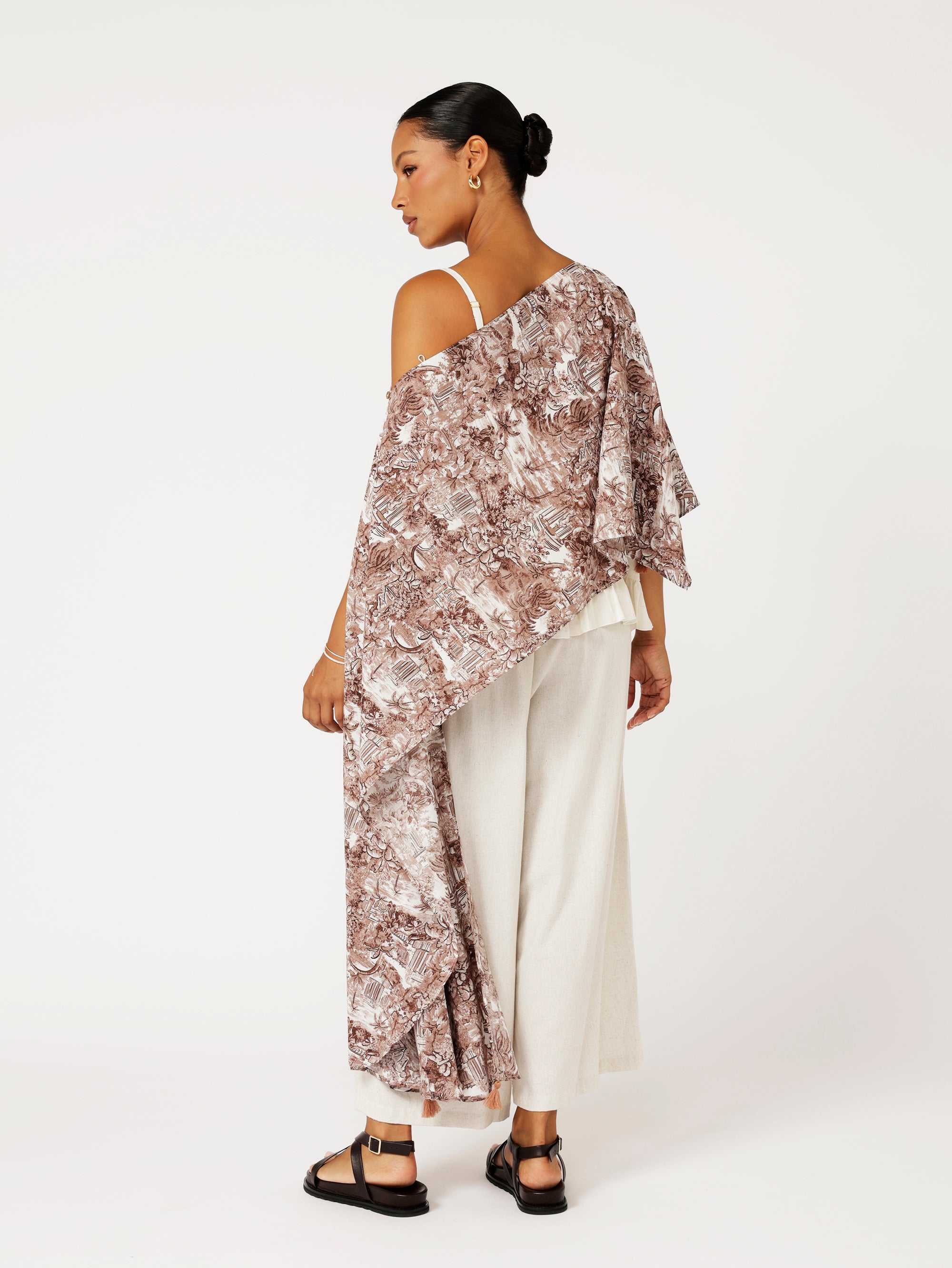 Soiree Wrap | Lost City Brown