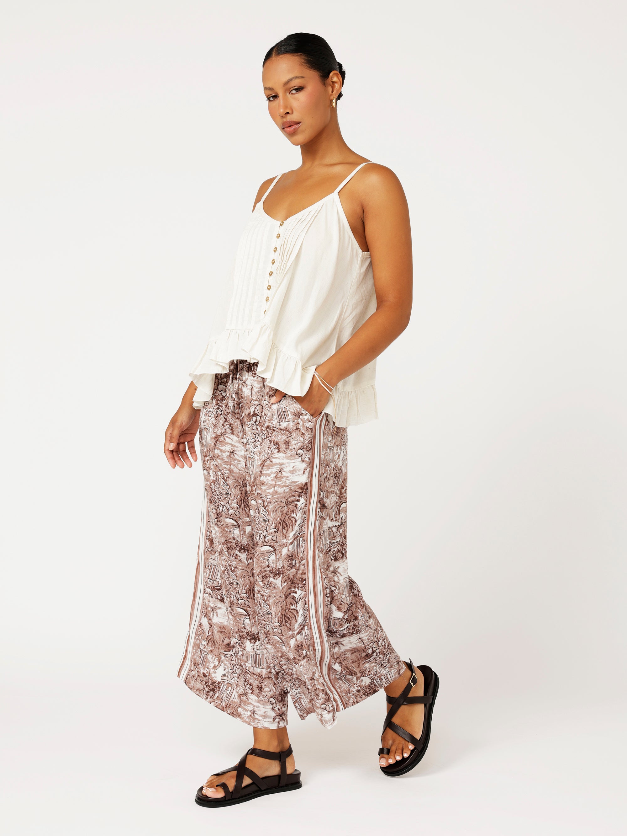 Island Pant | Lost City Brown