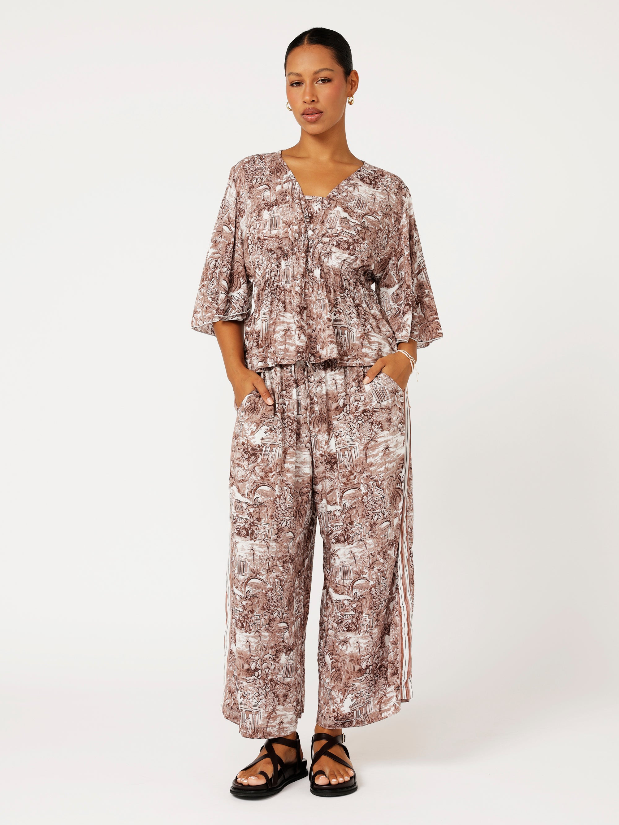 Island Pant | Lost City Brown