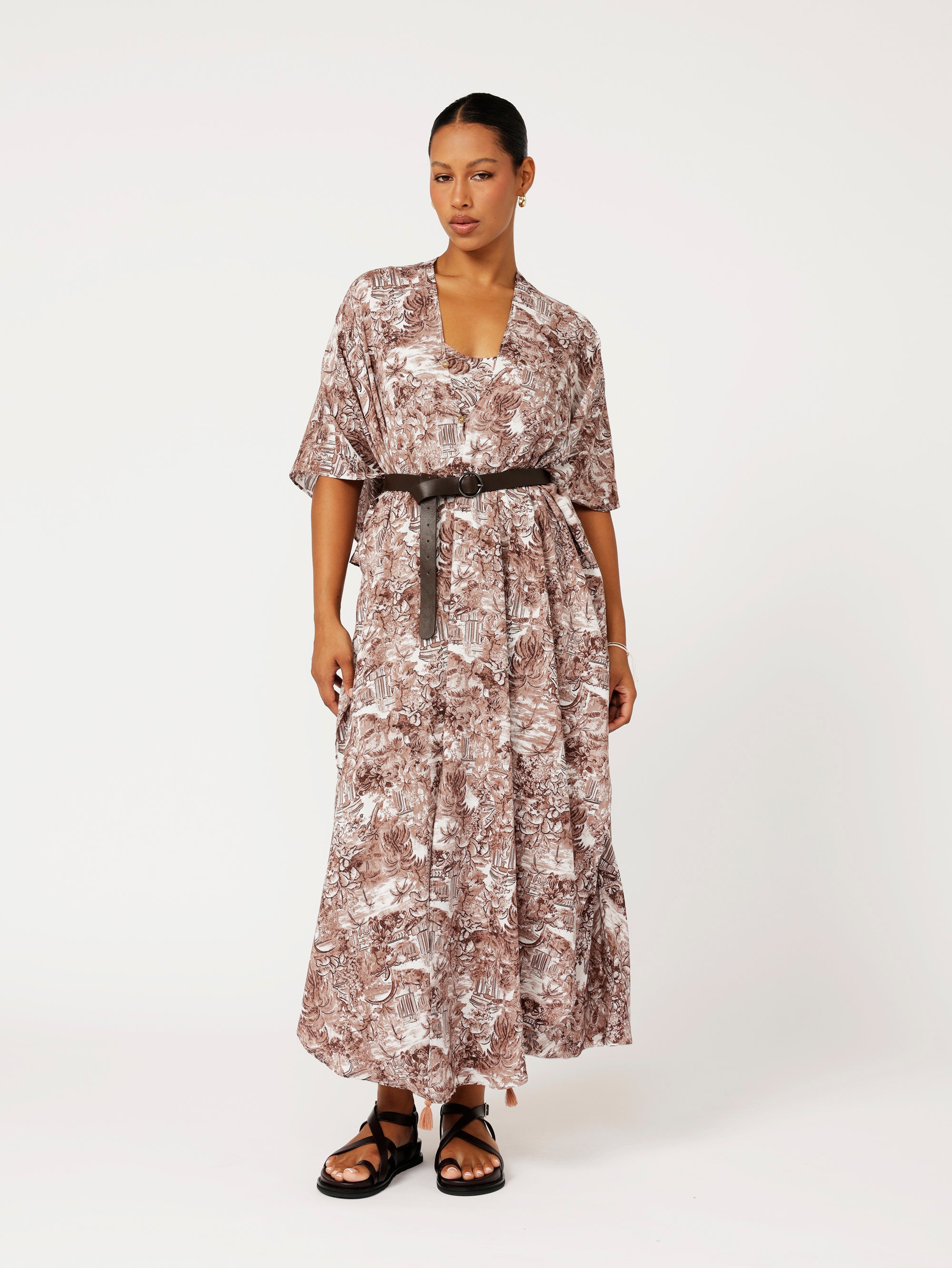 Soiree Wrap | Lost City Brown