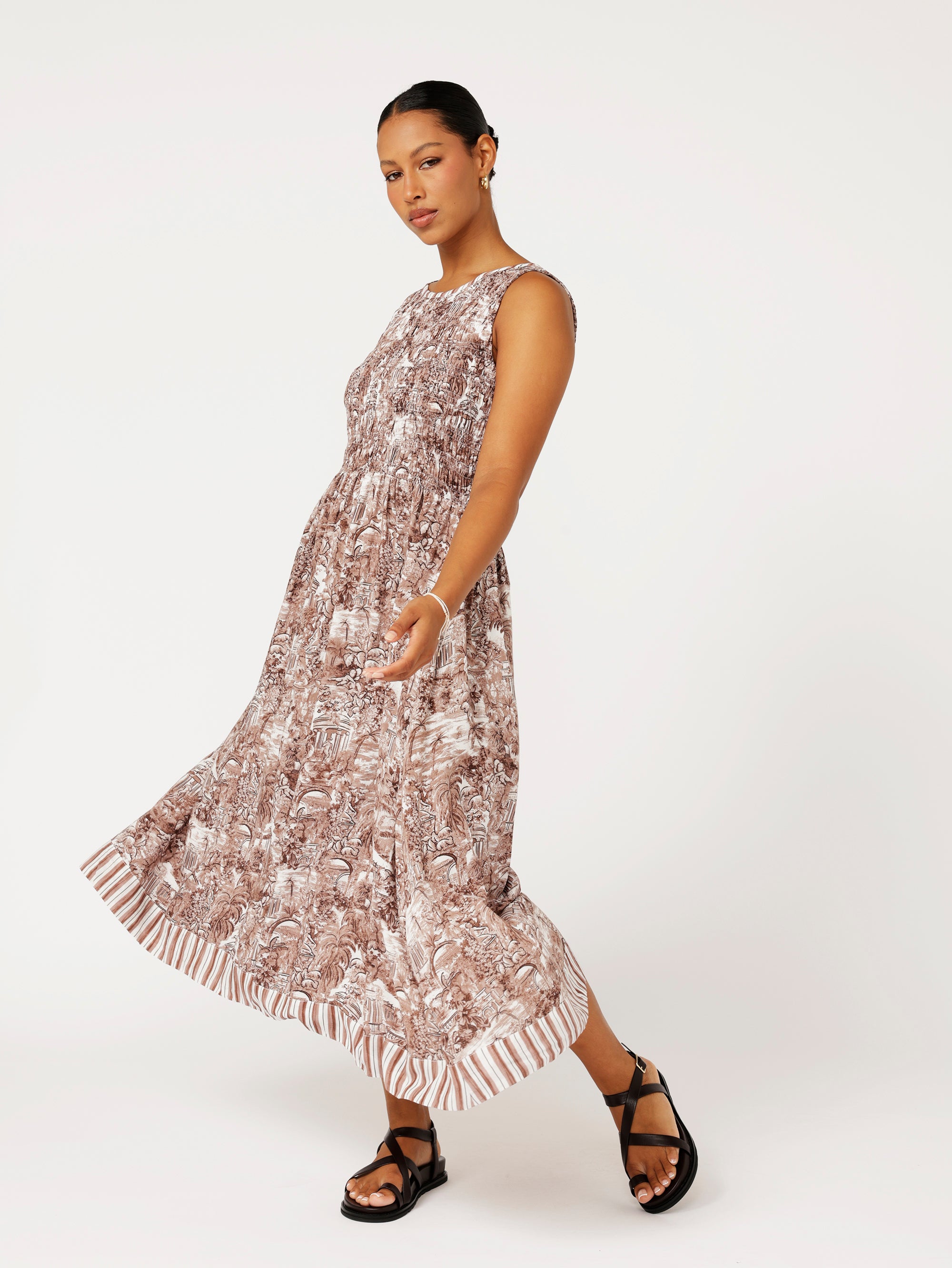 Penny Lane Dress | Lost City Brown