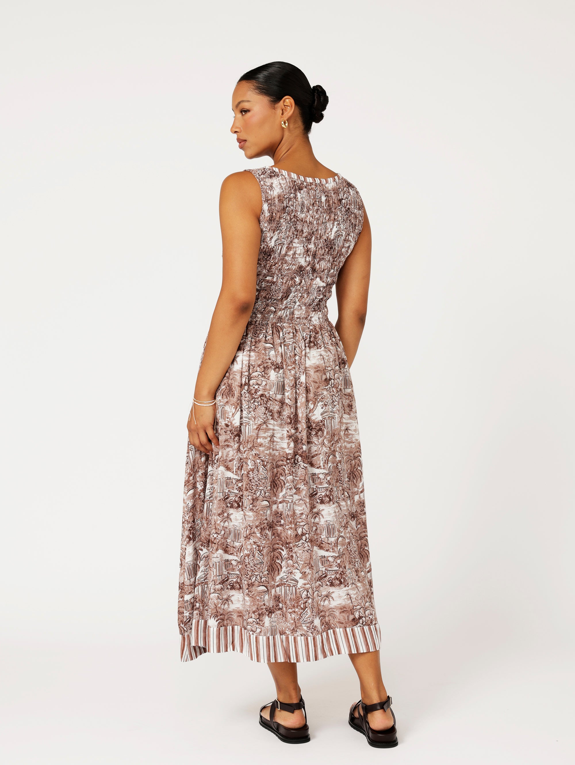 Penny Lane Dress | Lost City Brown