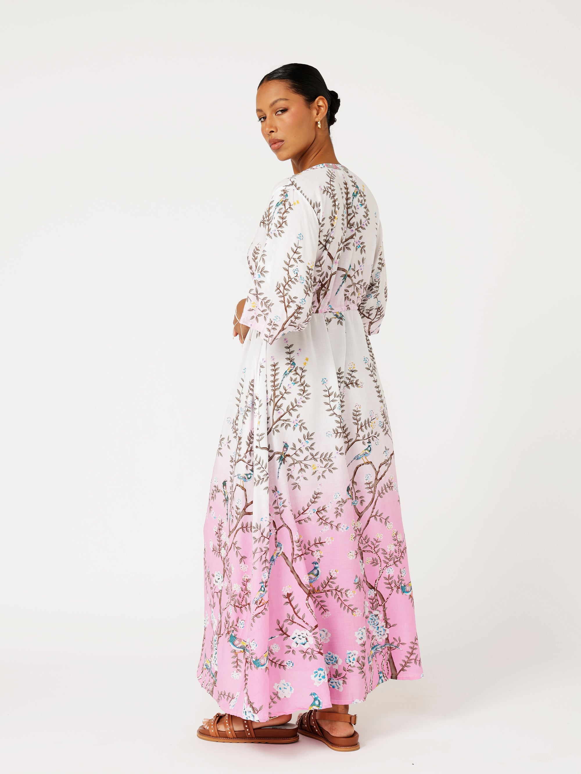 Morocco Dress | Lovebird Pink