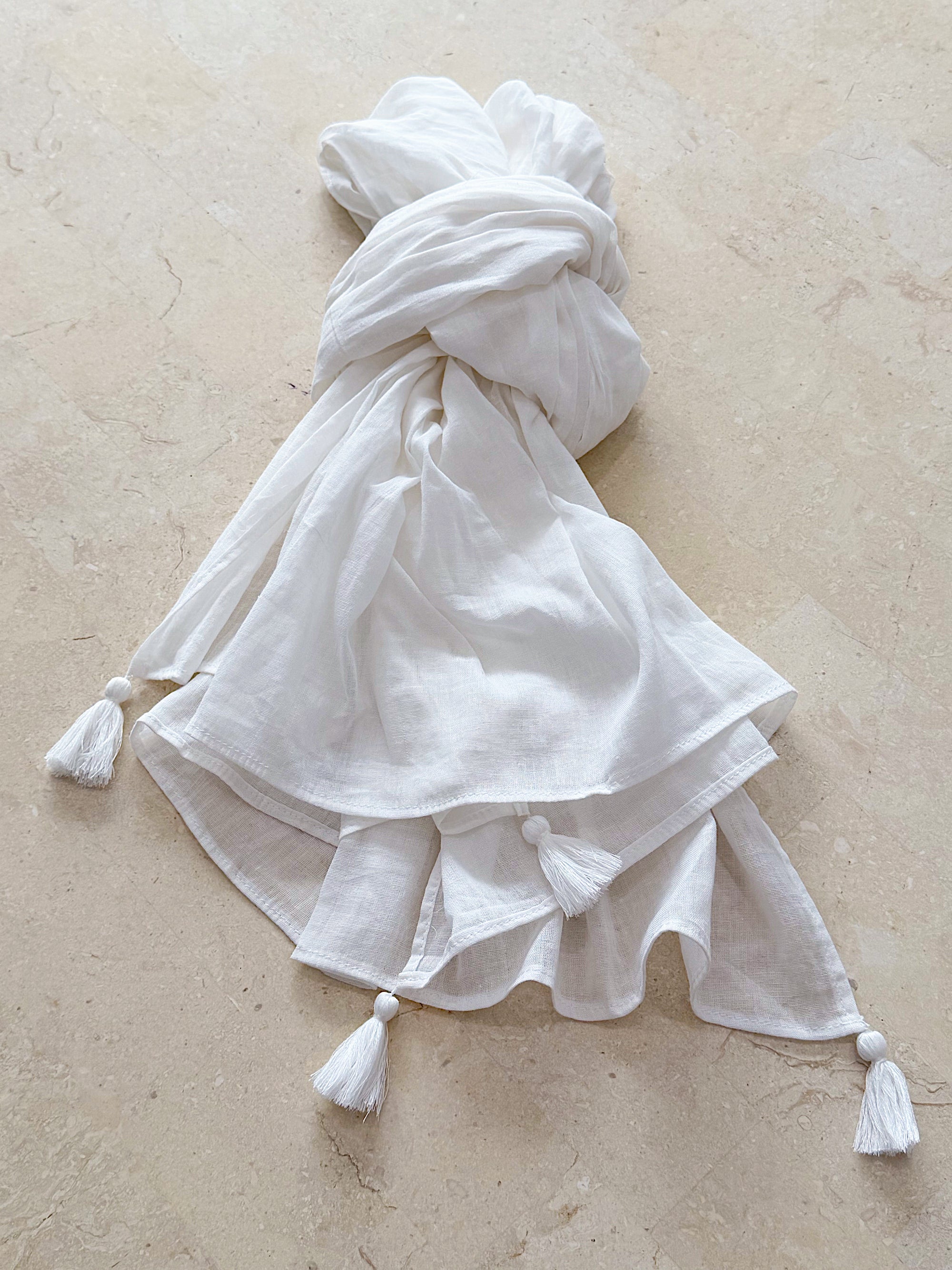 Scarf | Ecru