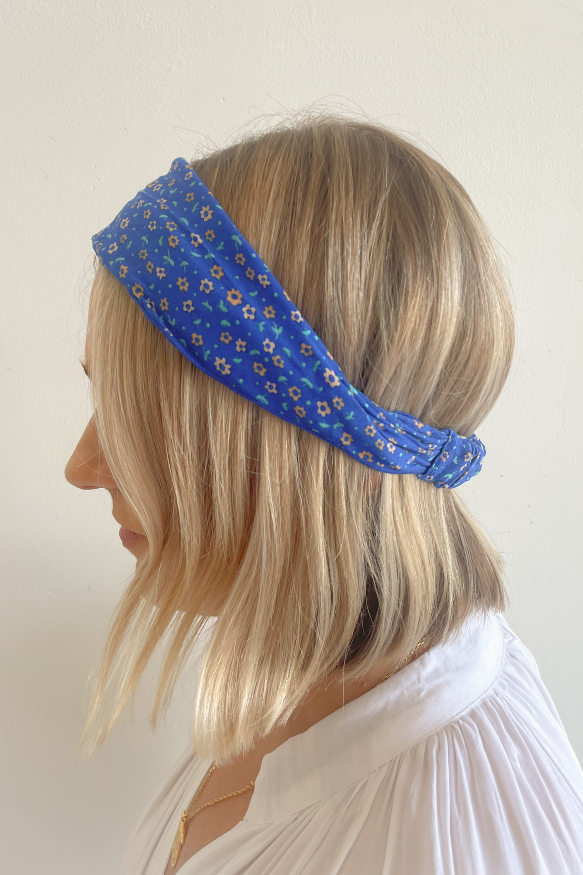 Headband | Ditsy Blue - Saffron Road