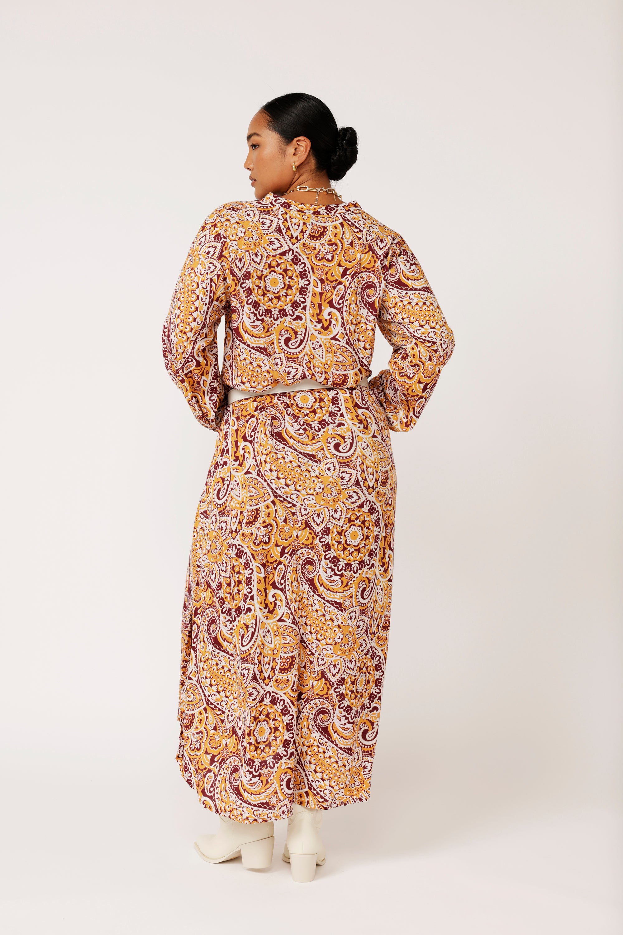 Jetset Gypsy MAXI | Autumn Paisley - Saffron Road
