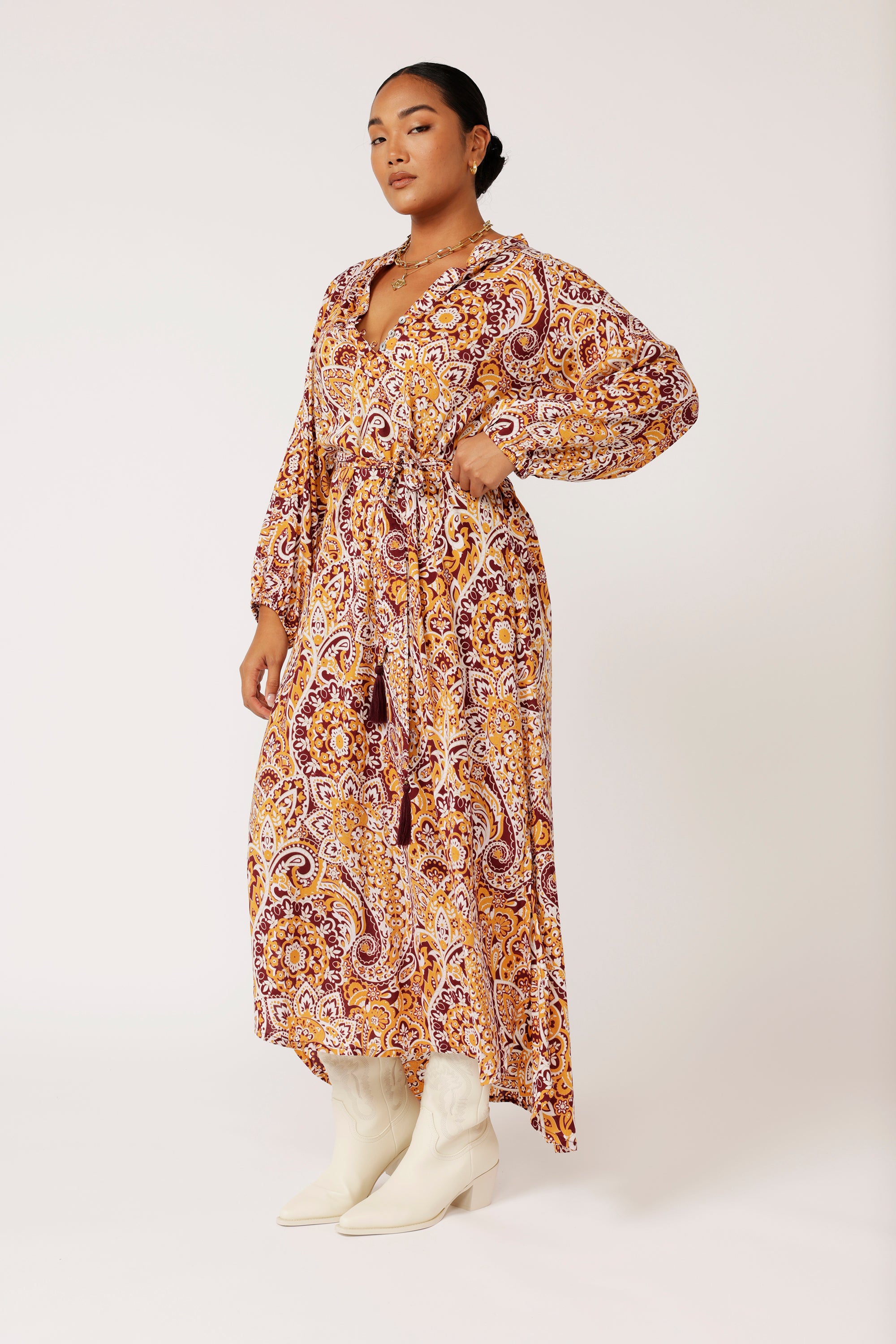 Jetset Gypsy MAXI | Autumn Paisley - Saffron Road