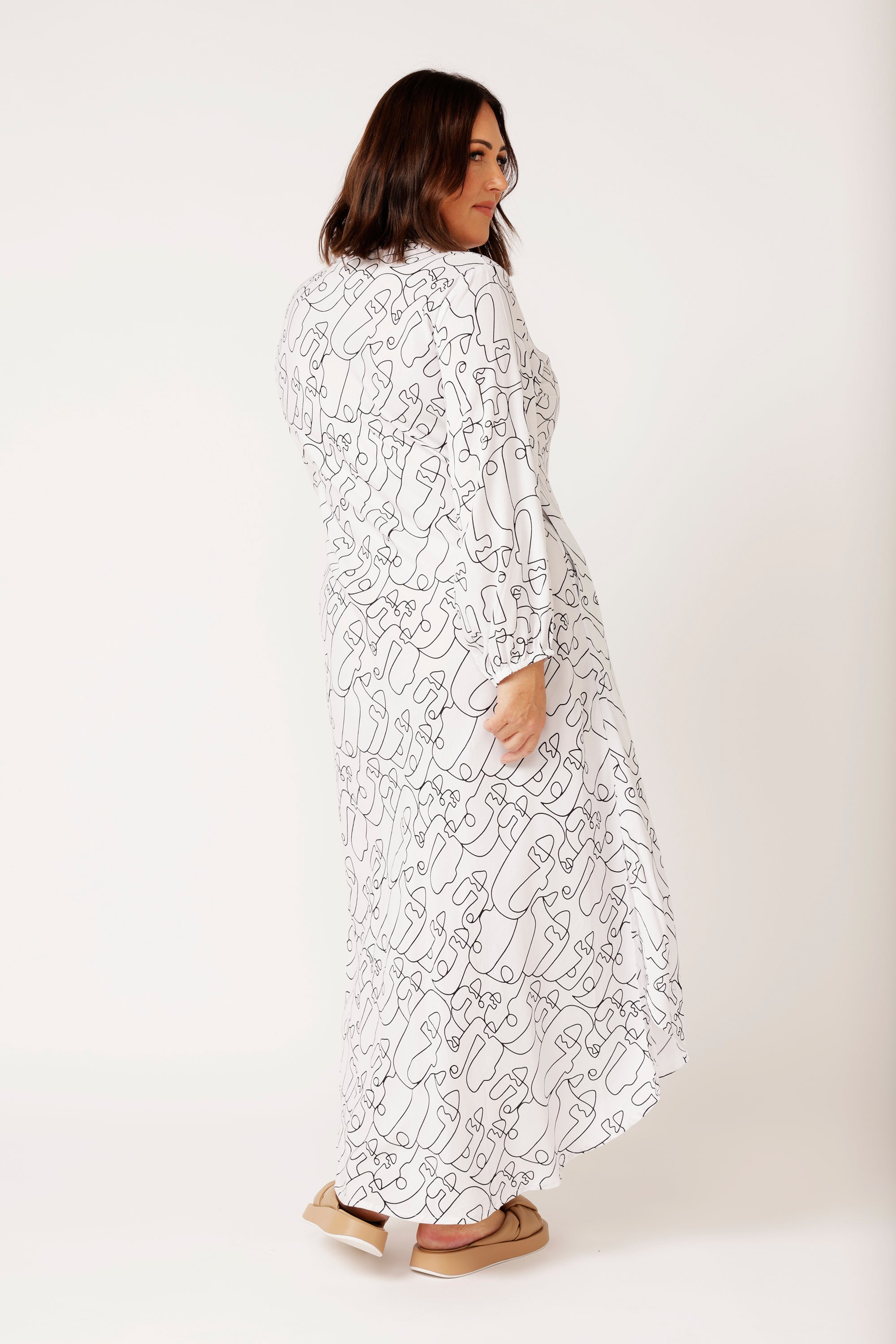 Jetset Gypsy MAXI | White Portrait - Saffron Road