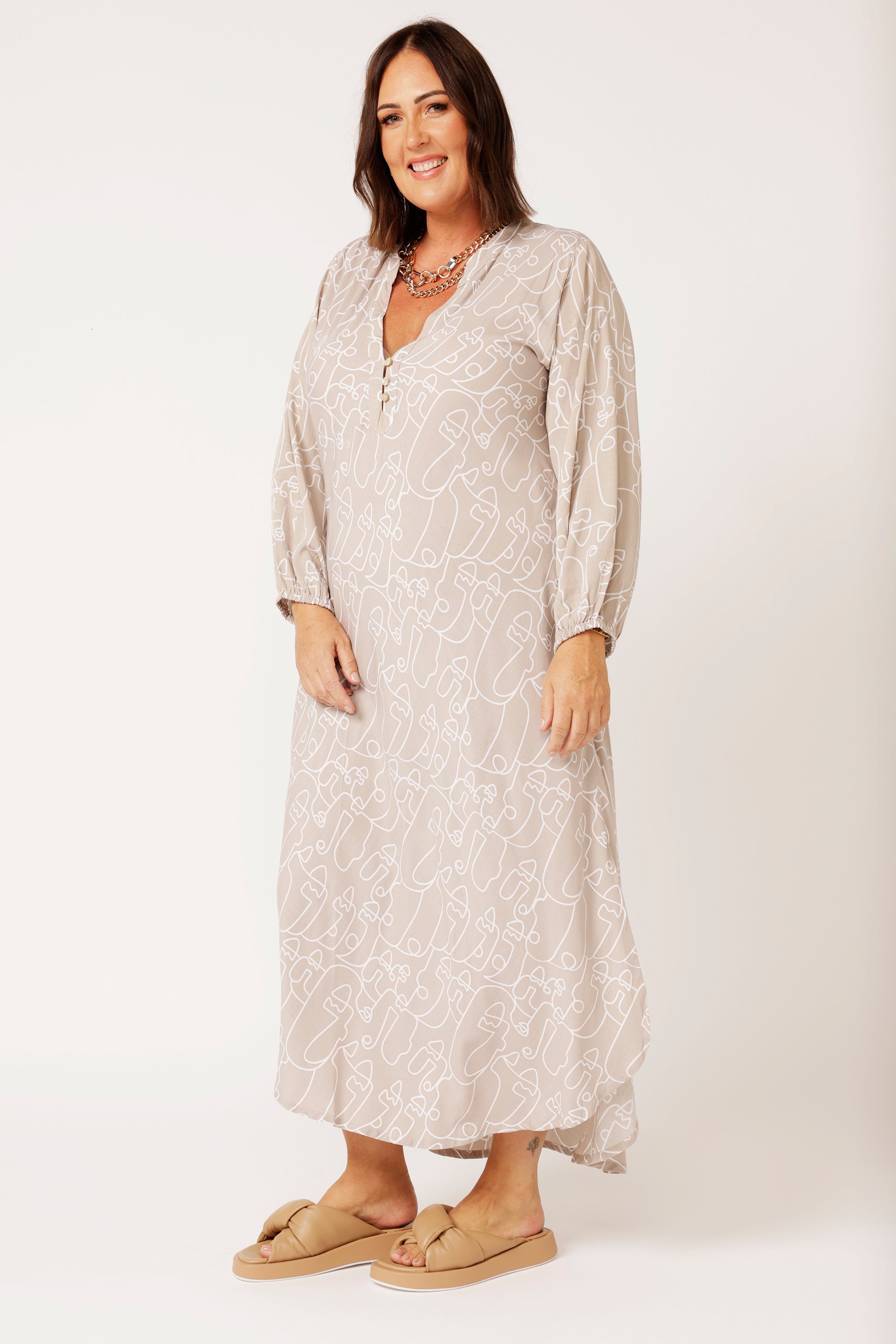 Jetset Gypsy MAXI | Beige Portrait - Saffron Road