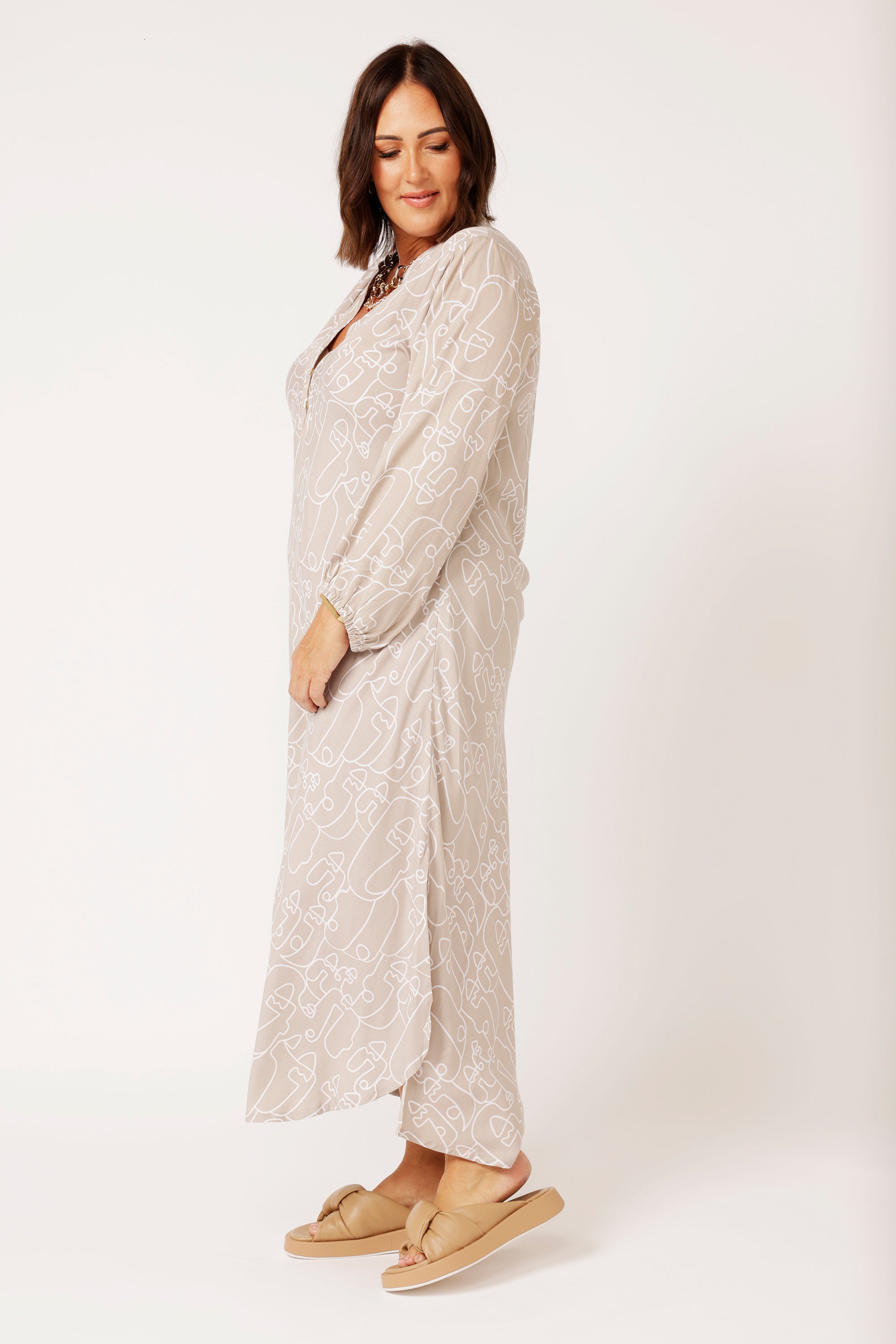 Jetset Gypsy MAXI | Beige Portrait - Saffron Road