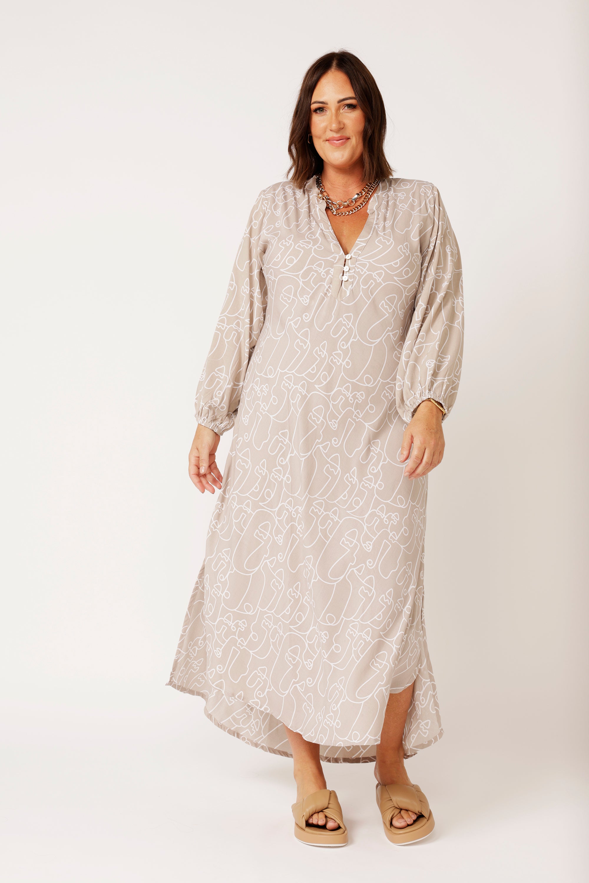Jetset Gypsy MAXI | Beige Portrait - Saffron Road