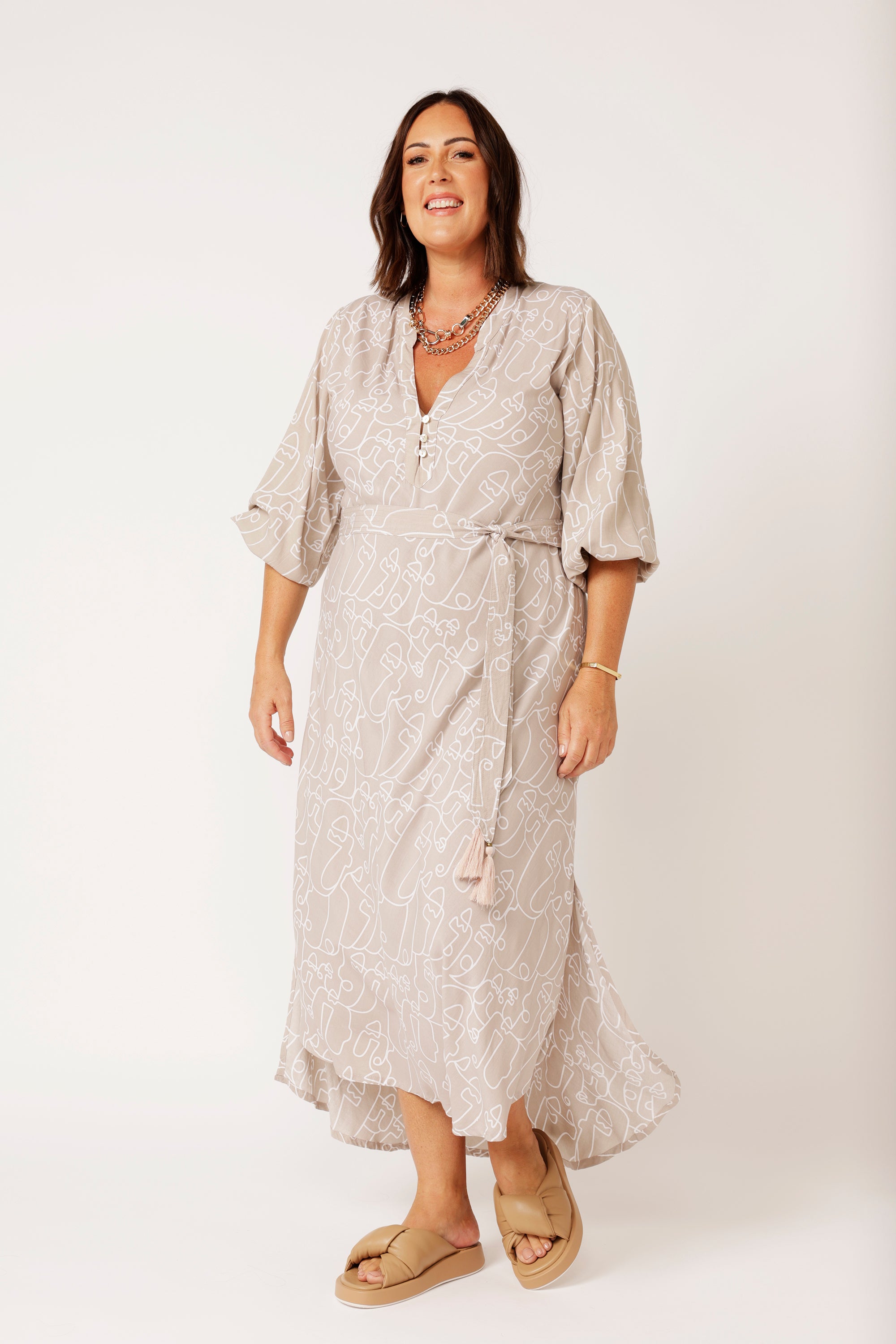 Jetset Gypsy MAXI | Beige Portrait - Saffron Road