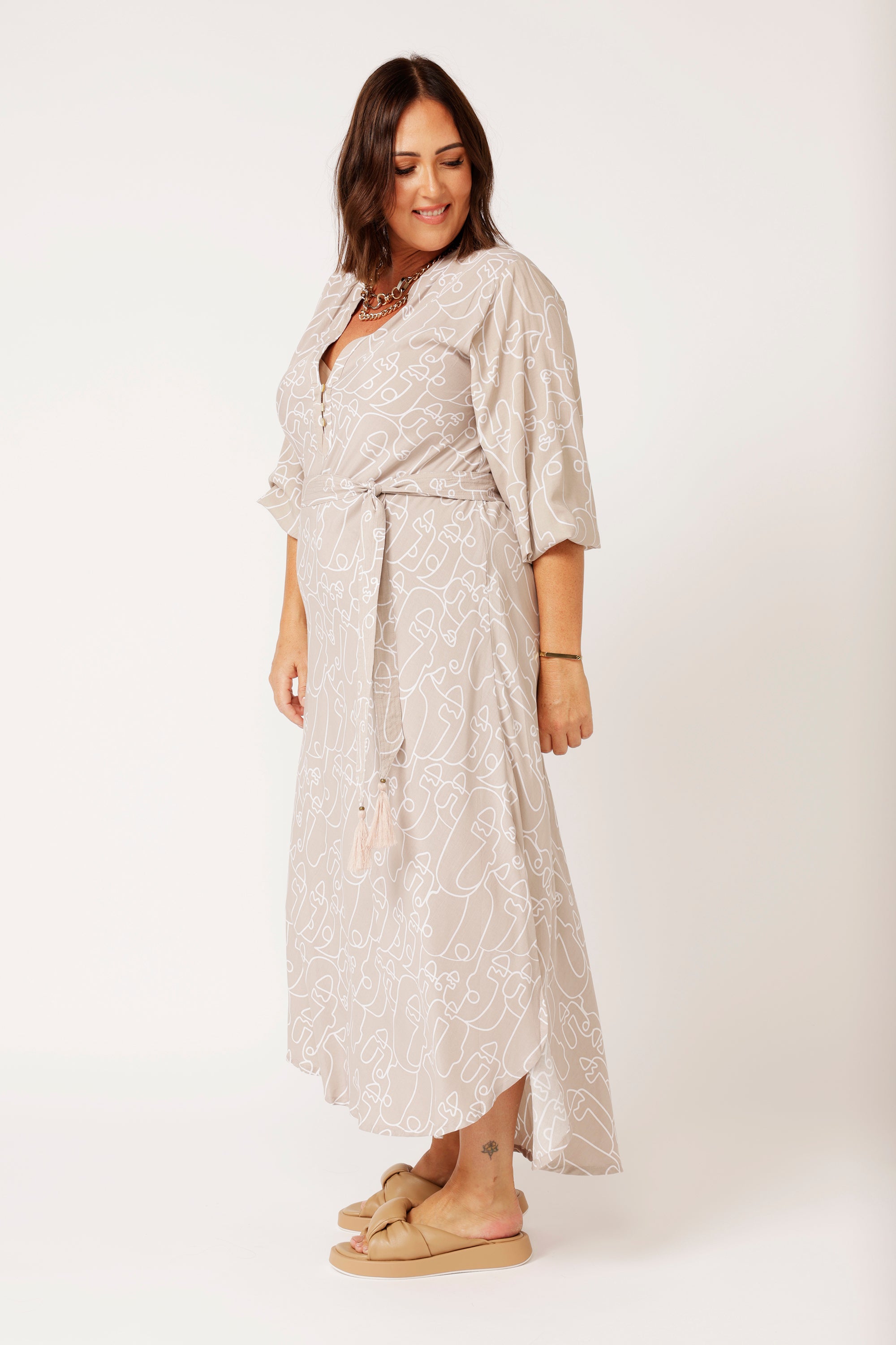 Jetset Gypsy MAXI | Beige Portrait - Saffron Road
