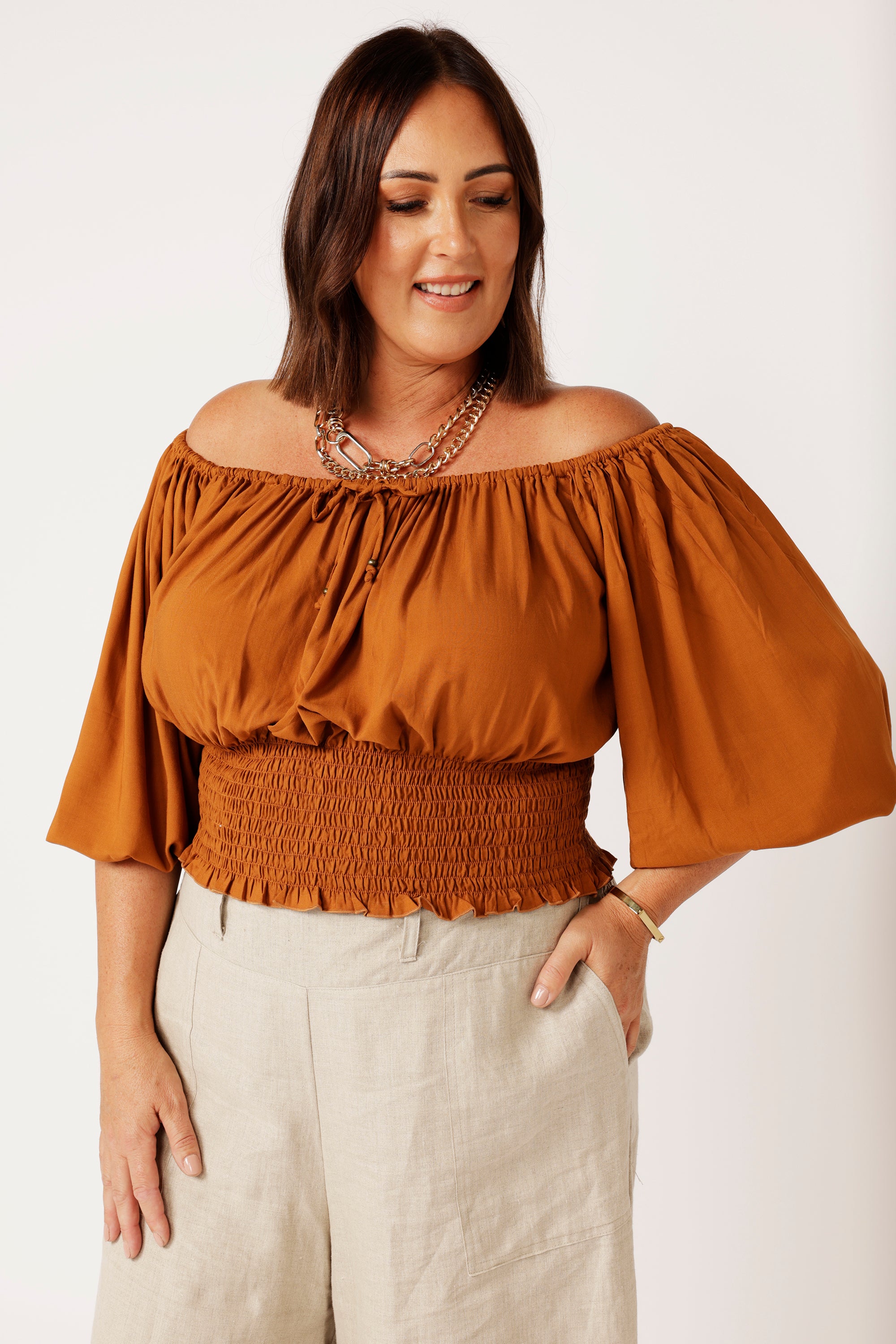 Amélie Top | Cinnamon - Saffron Road