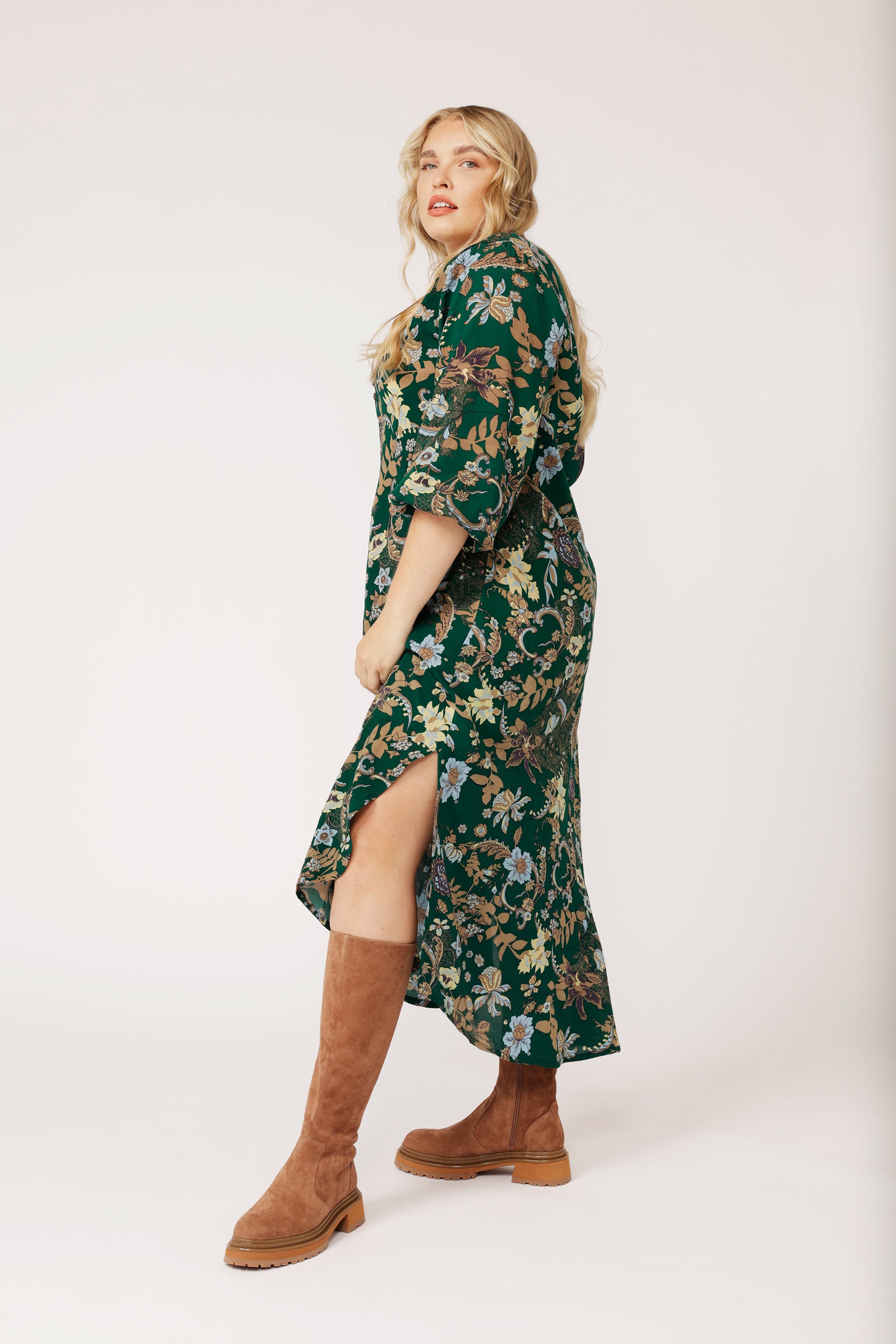 Jetset Gypsy MAXI | Midnight Garden Green - Saffron Road