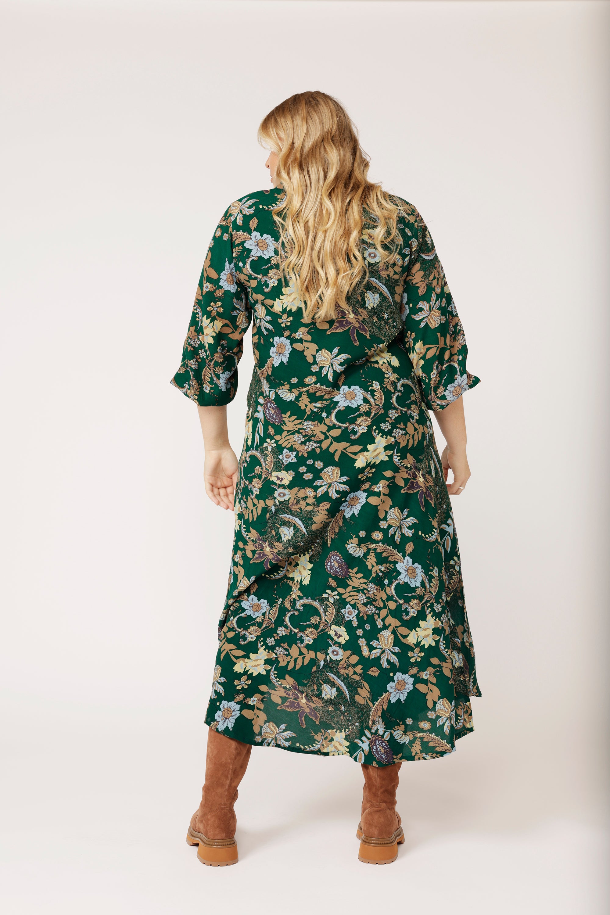 Jetset Gypsy MAXI | Midnight Garden Green - Saffron Road