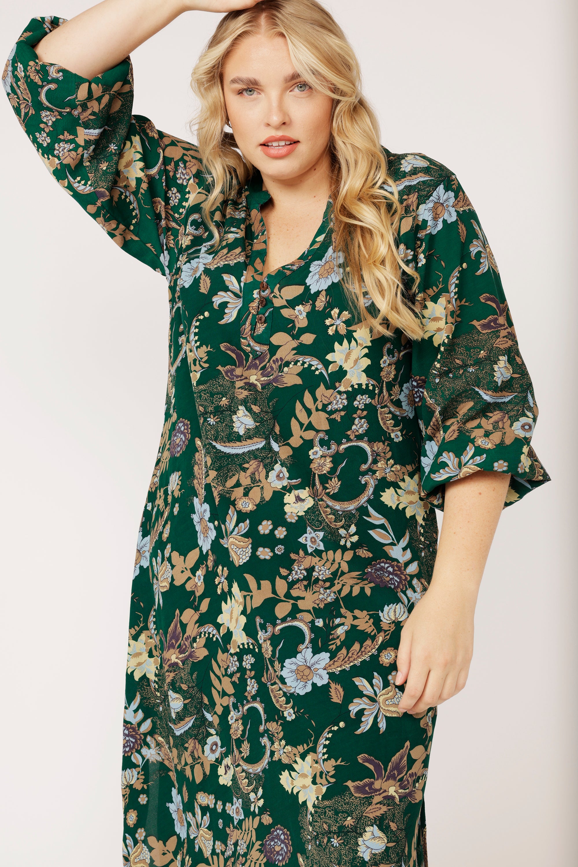 Jetset Gypsy MAXI | Midnight Garden Green - Saffron Road