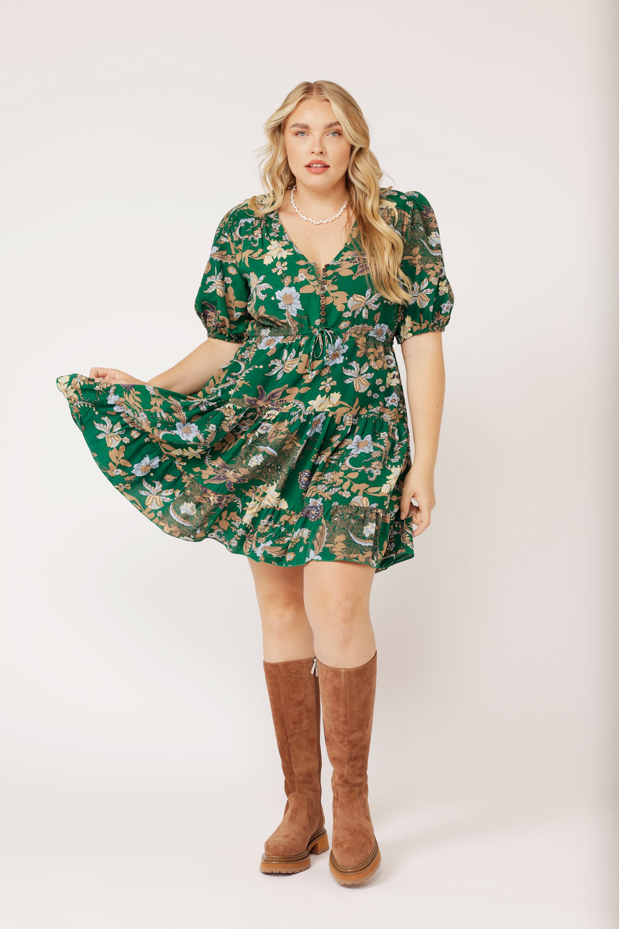 Boho Drifter MINI | Midnight Garden Green - Saffron Road