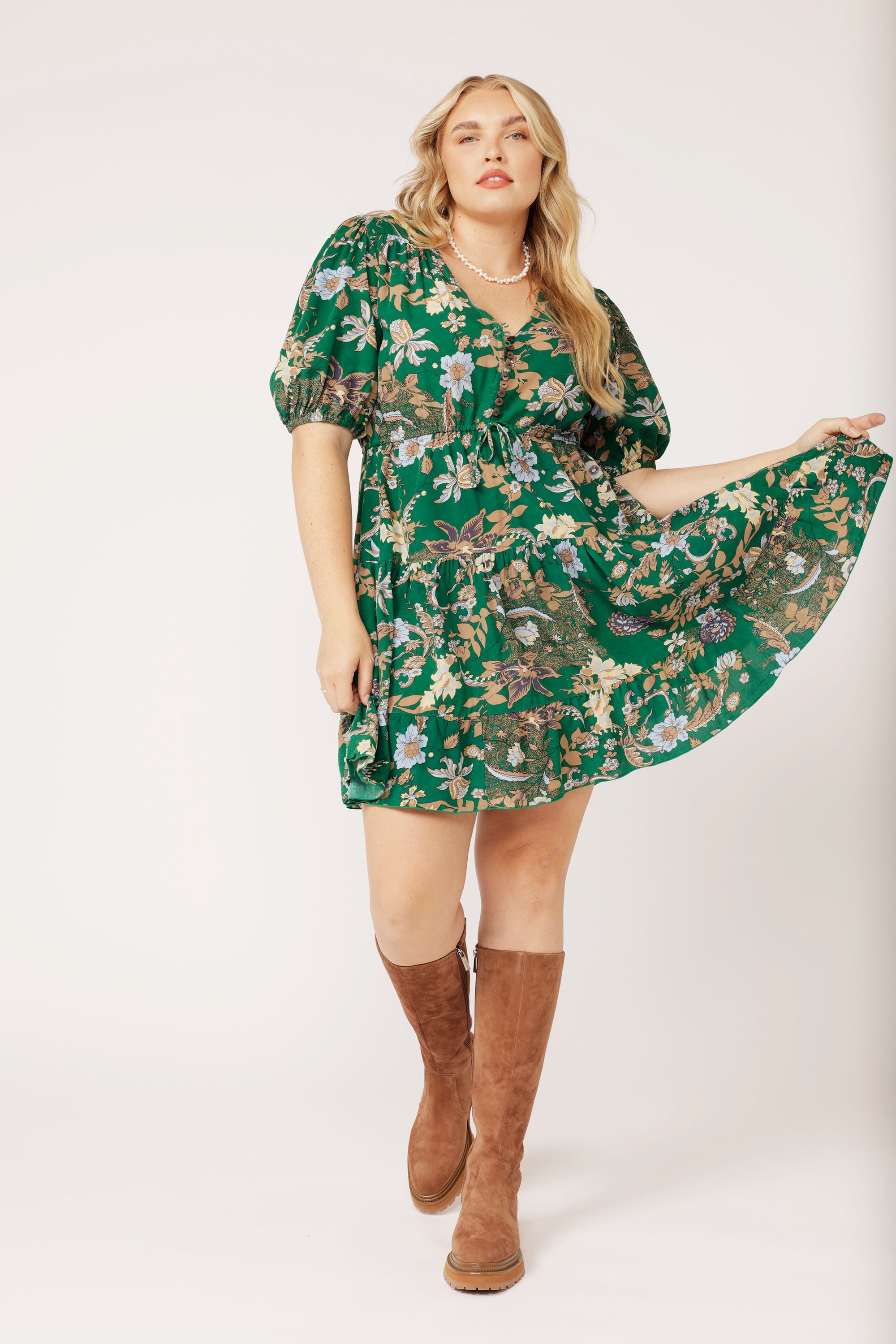 Boho Drifter MINI | Midnight Garden Green - Saffron Road