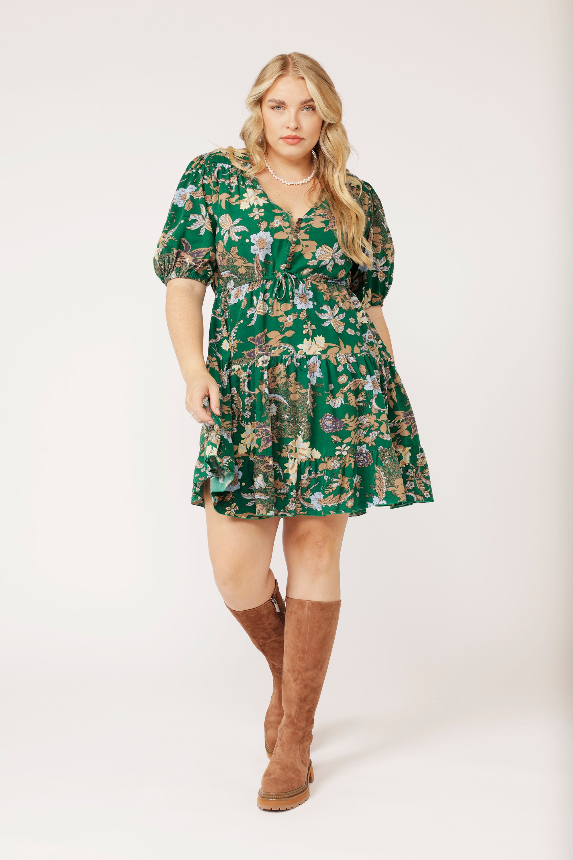 Boho Drifter MINI | Midnight Garden Green - Saffron Road