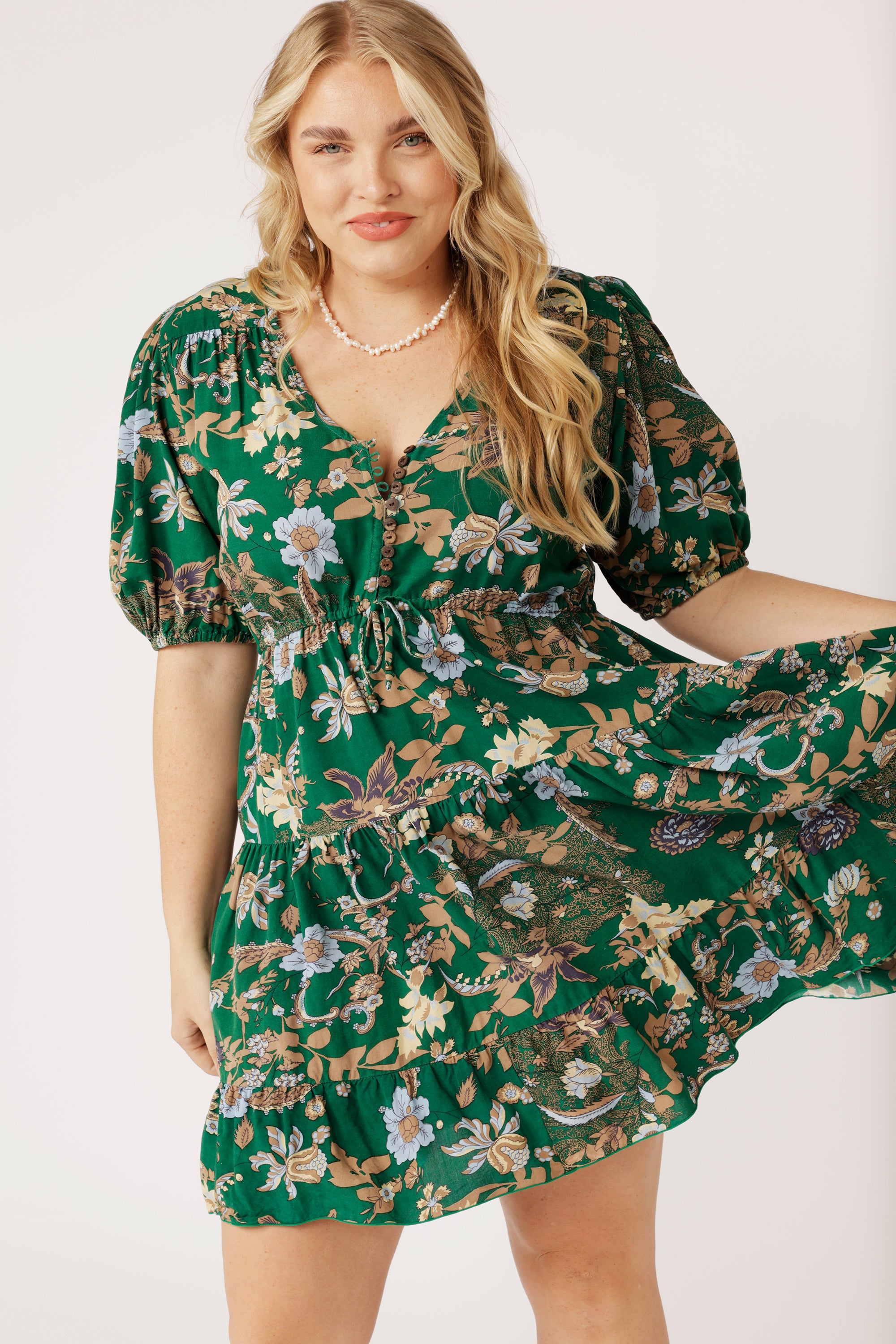 Boho Drifter MINI | Midnight Garden Green - Saffron Road