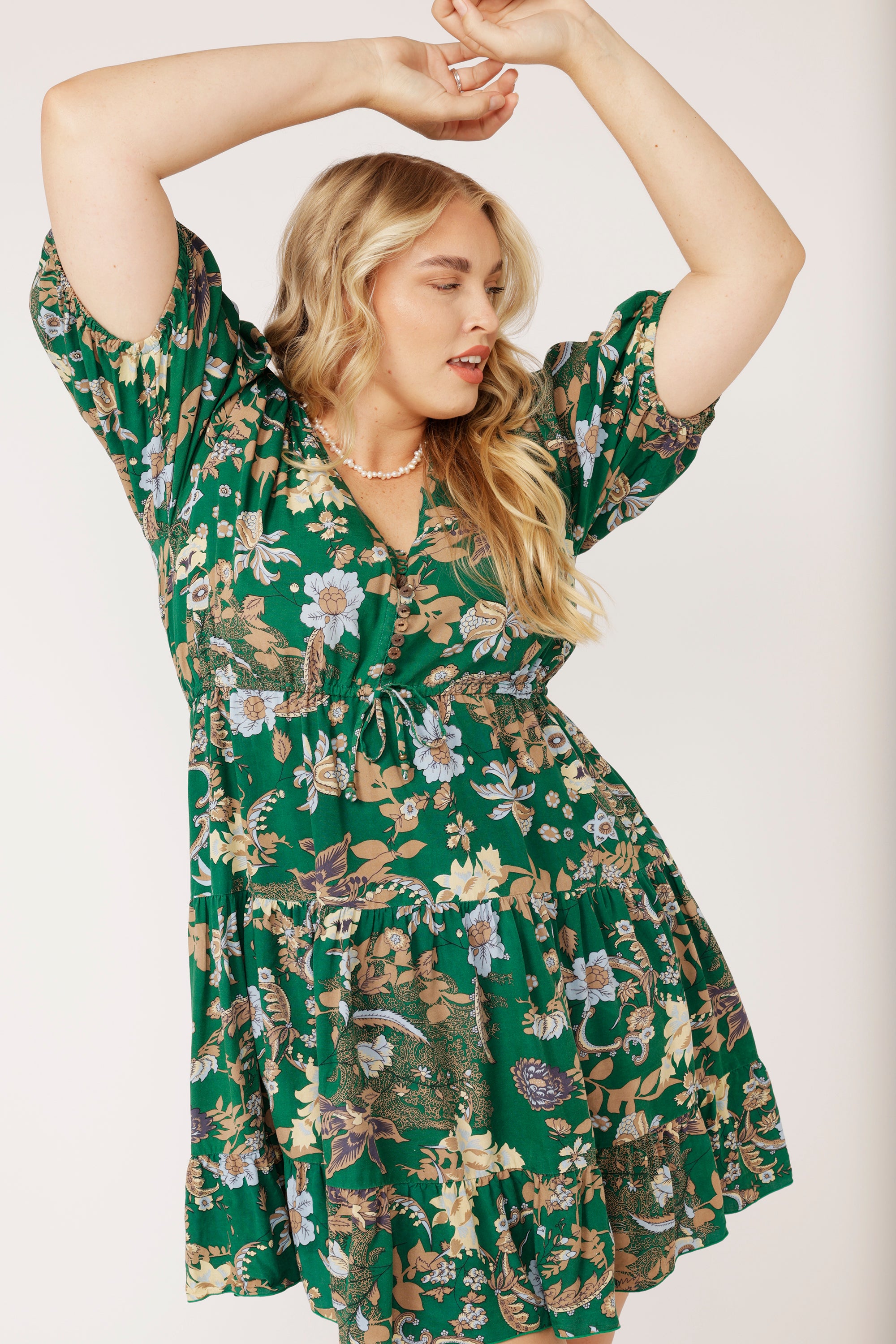 Boho Drifter MINI | Midnight Garden Green - Saffron Road