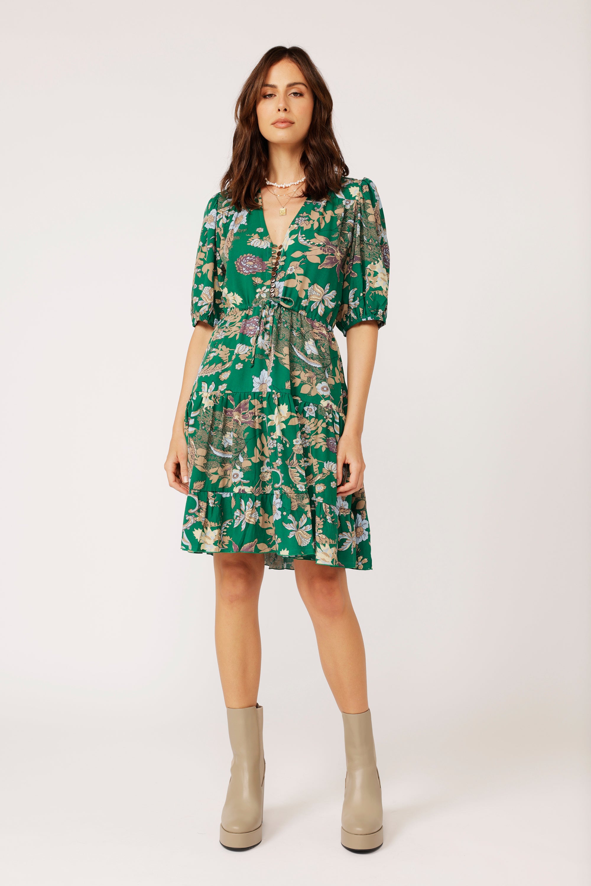 Boho Drifter MINI | Midnight Garden Green - Saffron Road