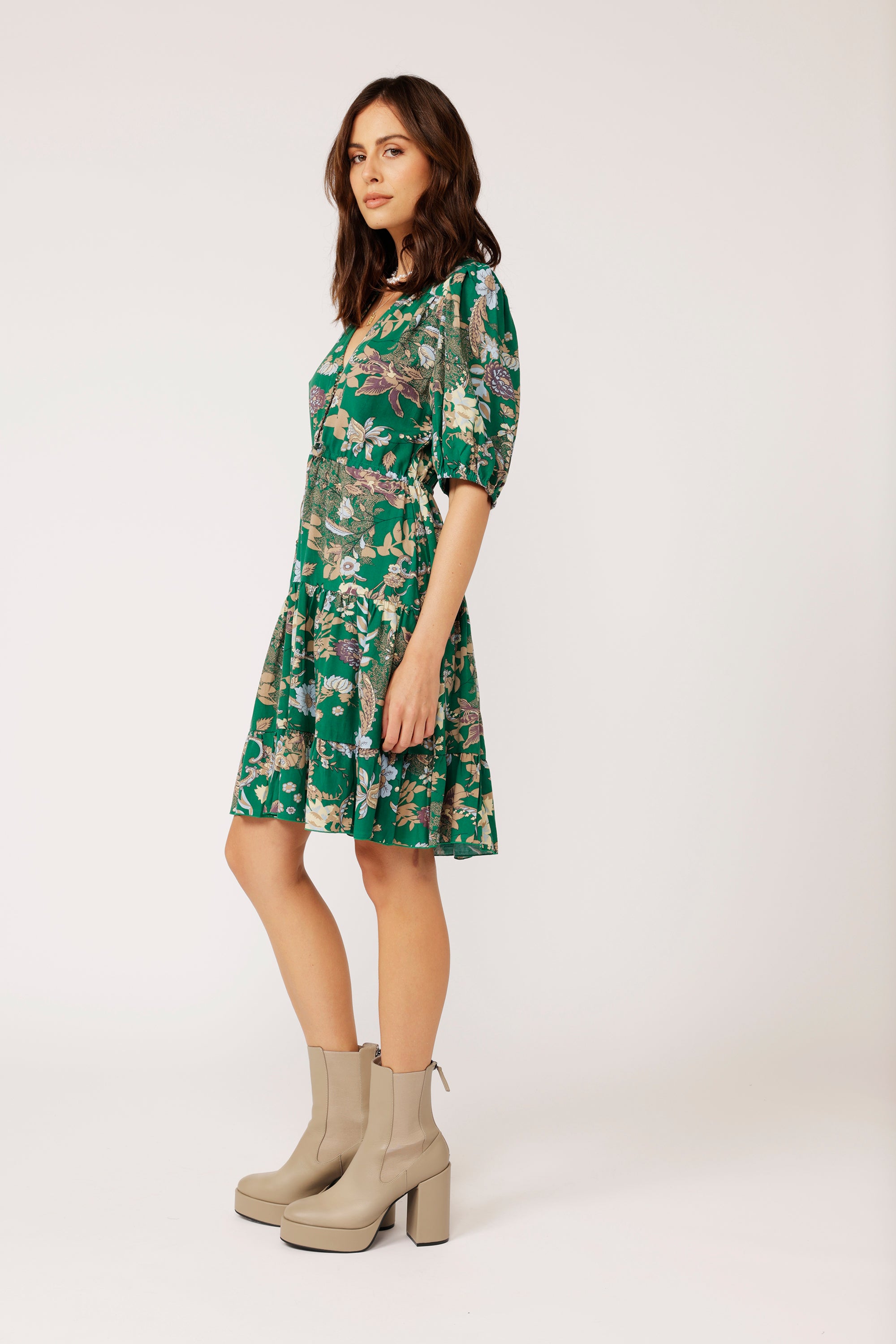 Boho Drifter MINI | Midnight Garden Green - Saffron Road