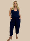 Slouch Pant | Navy Fujet