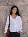 Stevie Blouse | Ecru - Saffron Road