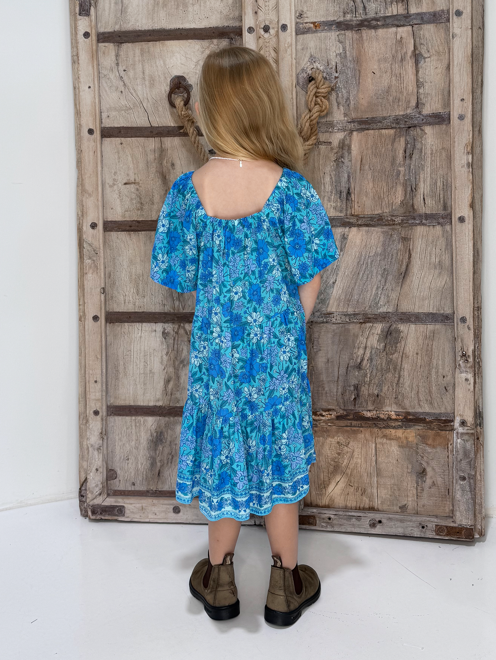 Mini Me Dress | Blue Desert - Saffron Road