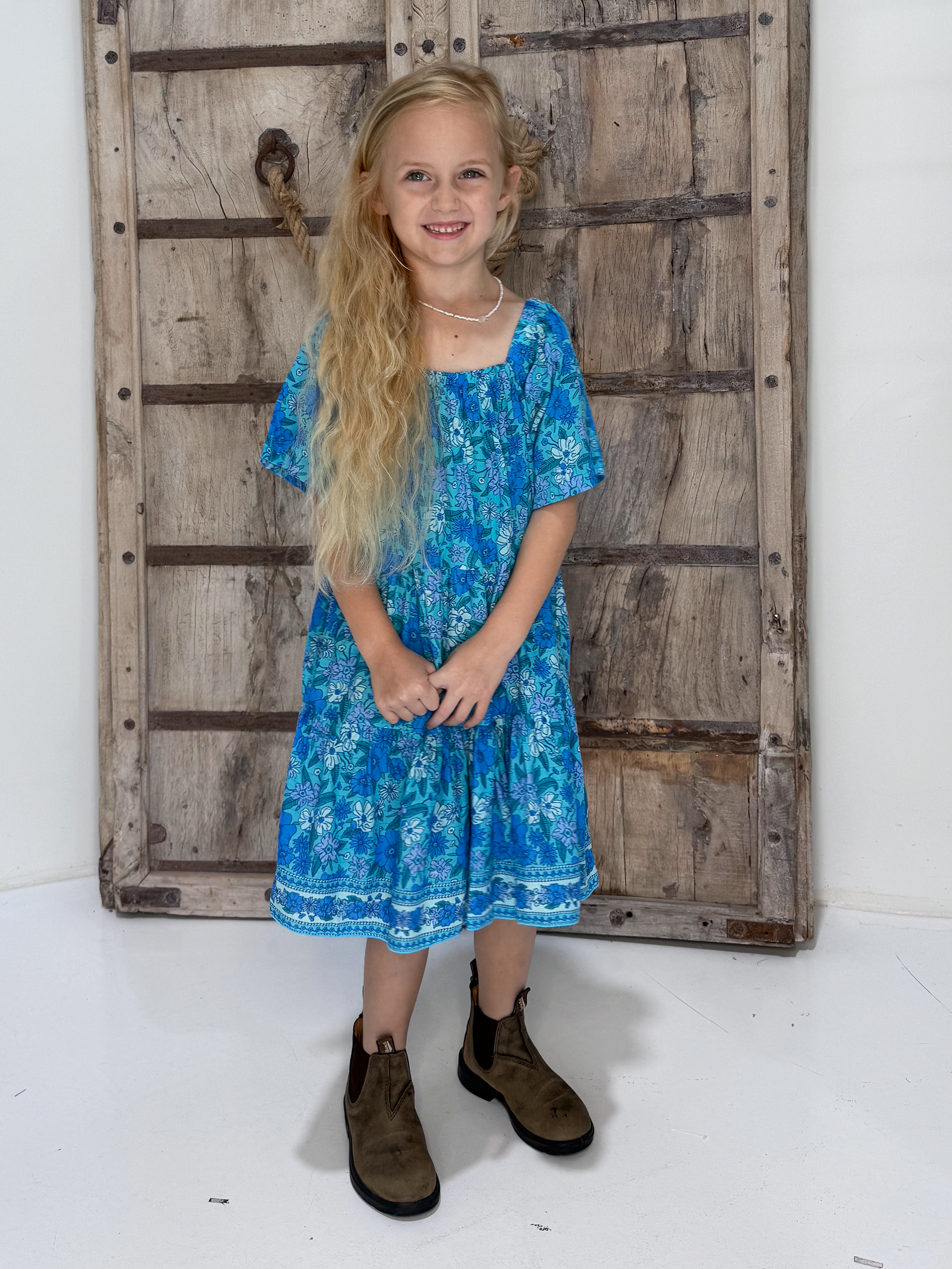 Mini Me Dress | Blue Desert - Saffron Road