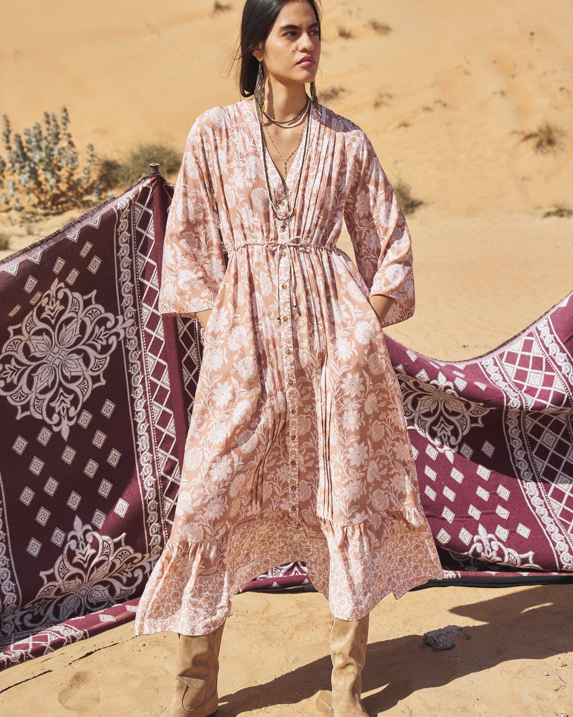 Saffron Road | Duster Dress