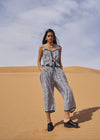 Island Pant | Onyx Black Paisley