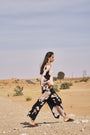 Palazzo Pant | Midnight Botanica - Saffron Road
