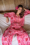 Palazzo Pant | Hibiscus Heat
