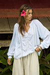 Phoebe Blouse | White