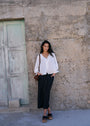 The Maxi Skirt | Black Denim - Saffron Road