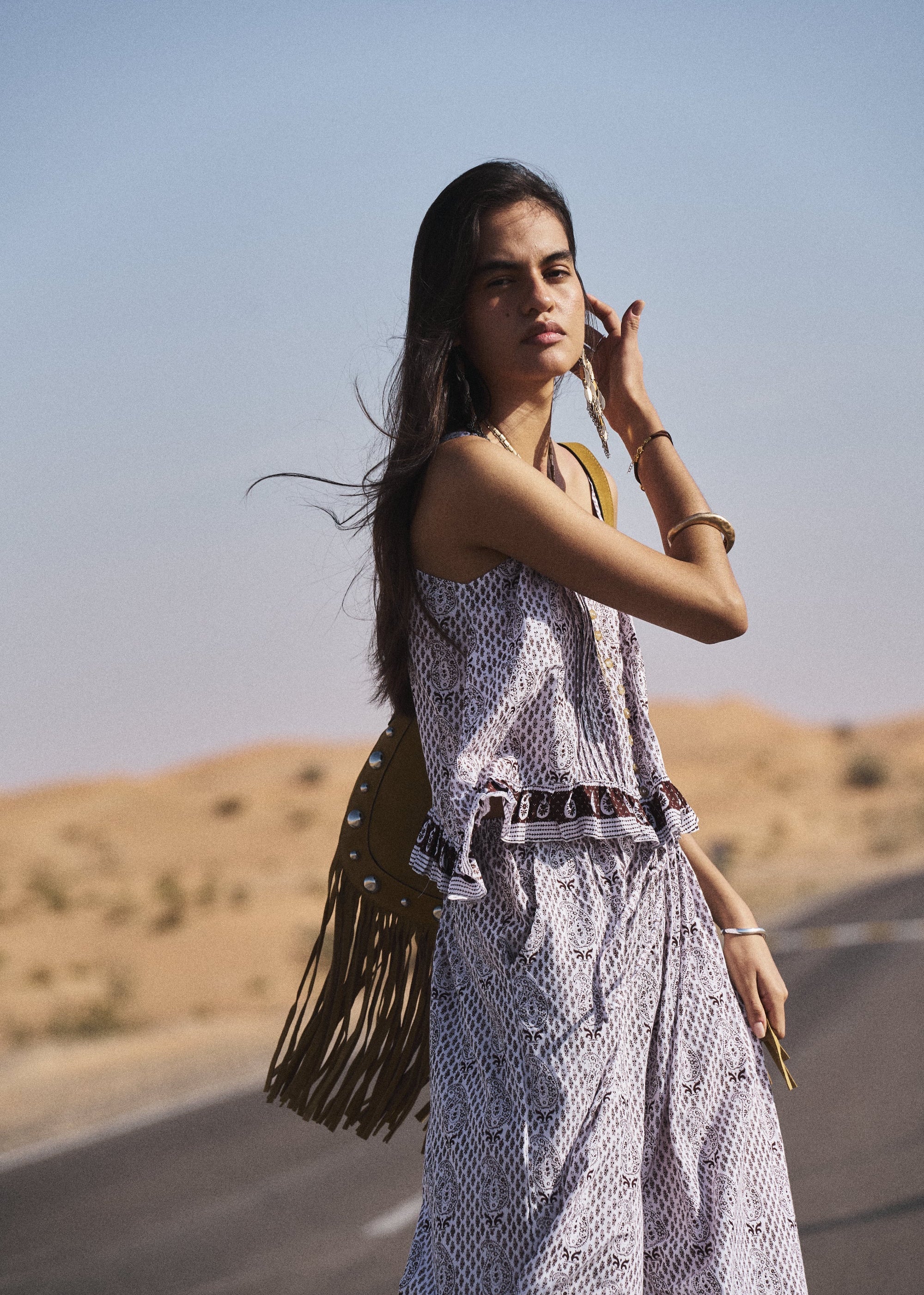 Lily Rose Singlet | CROPPED | Chocolate Brown - Saffron Road