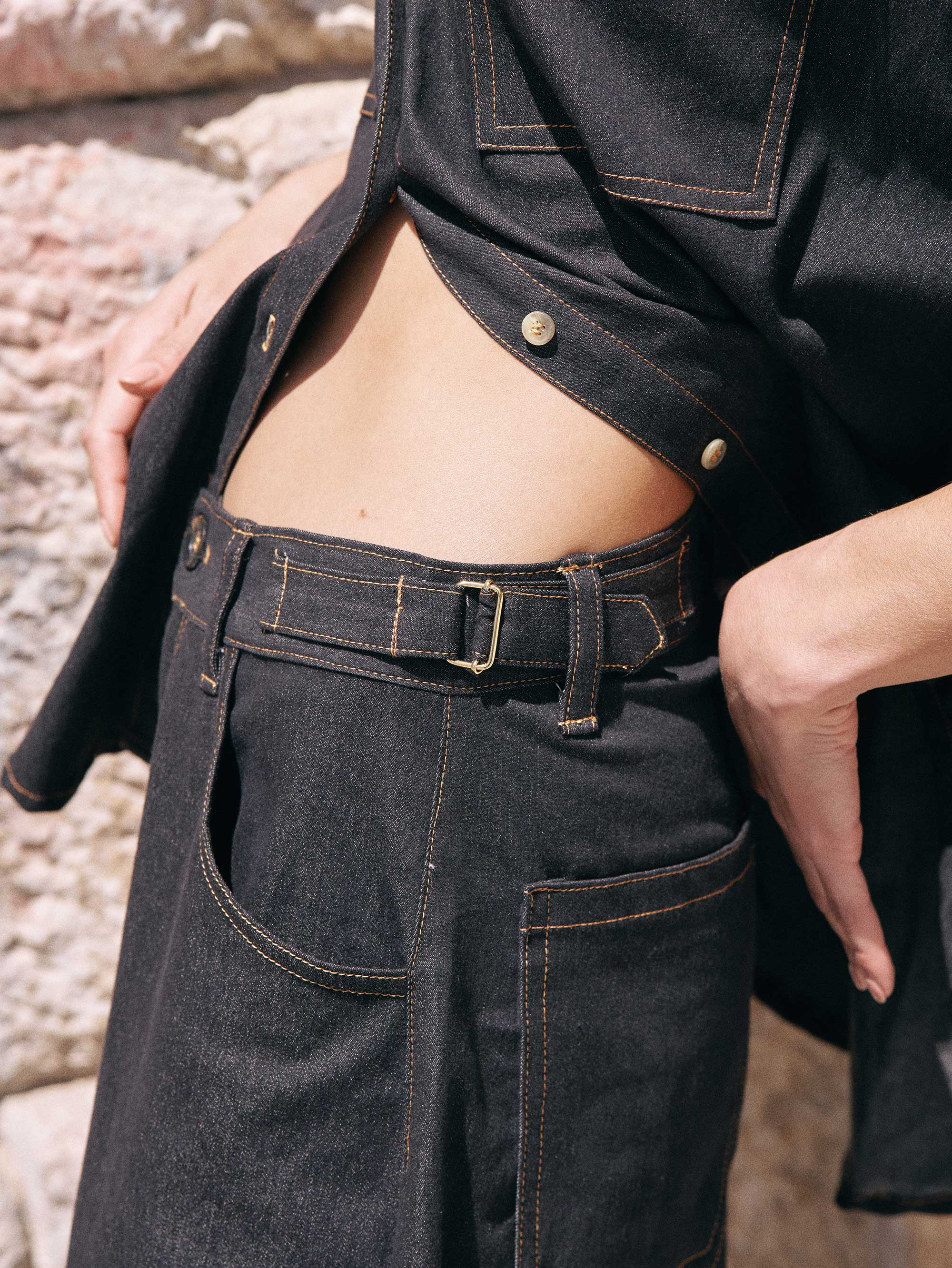 Signature Jeans | Black Denim - Saffron Road