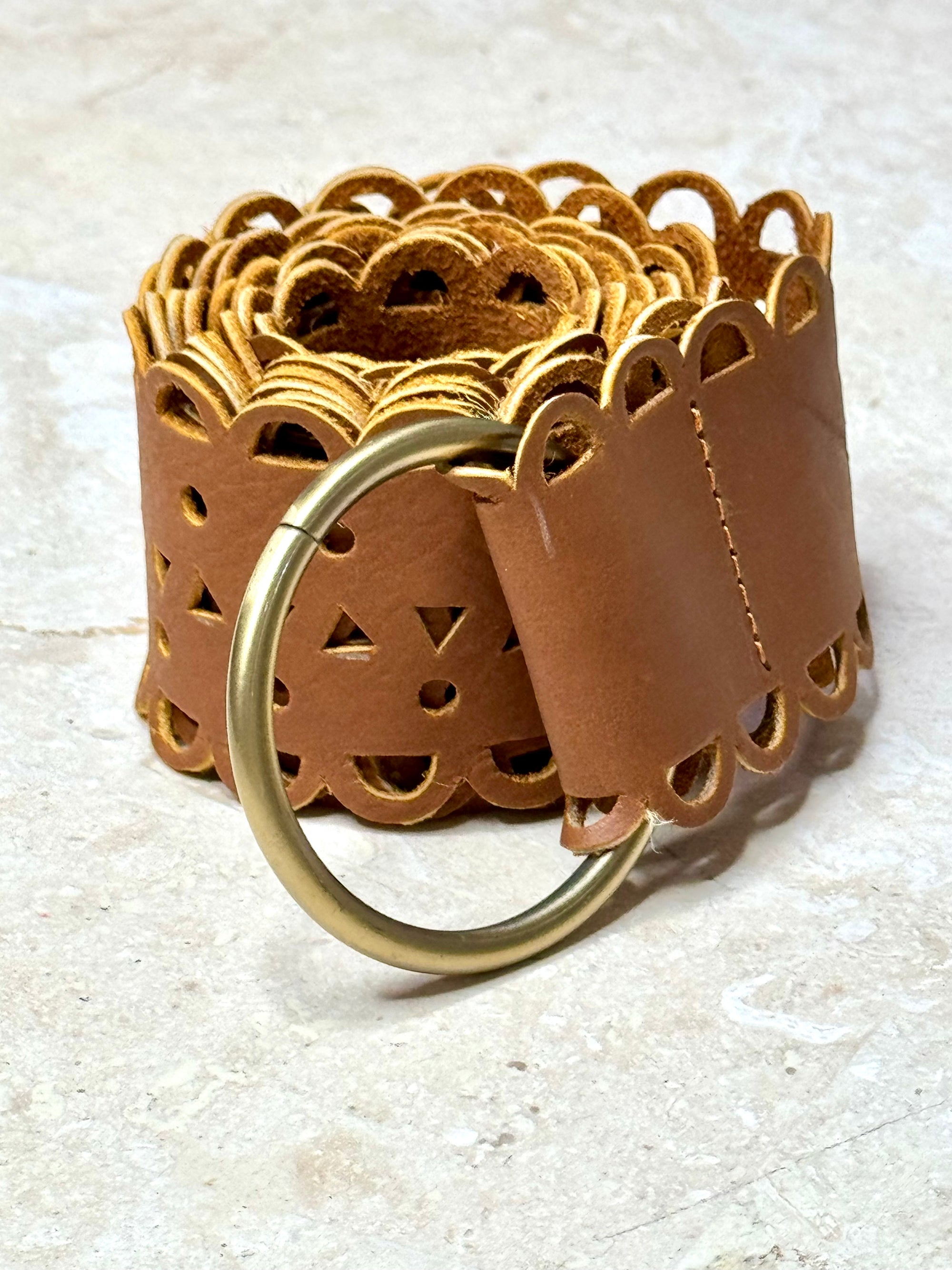 Casablanca Belt | Tan - Saffron Road