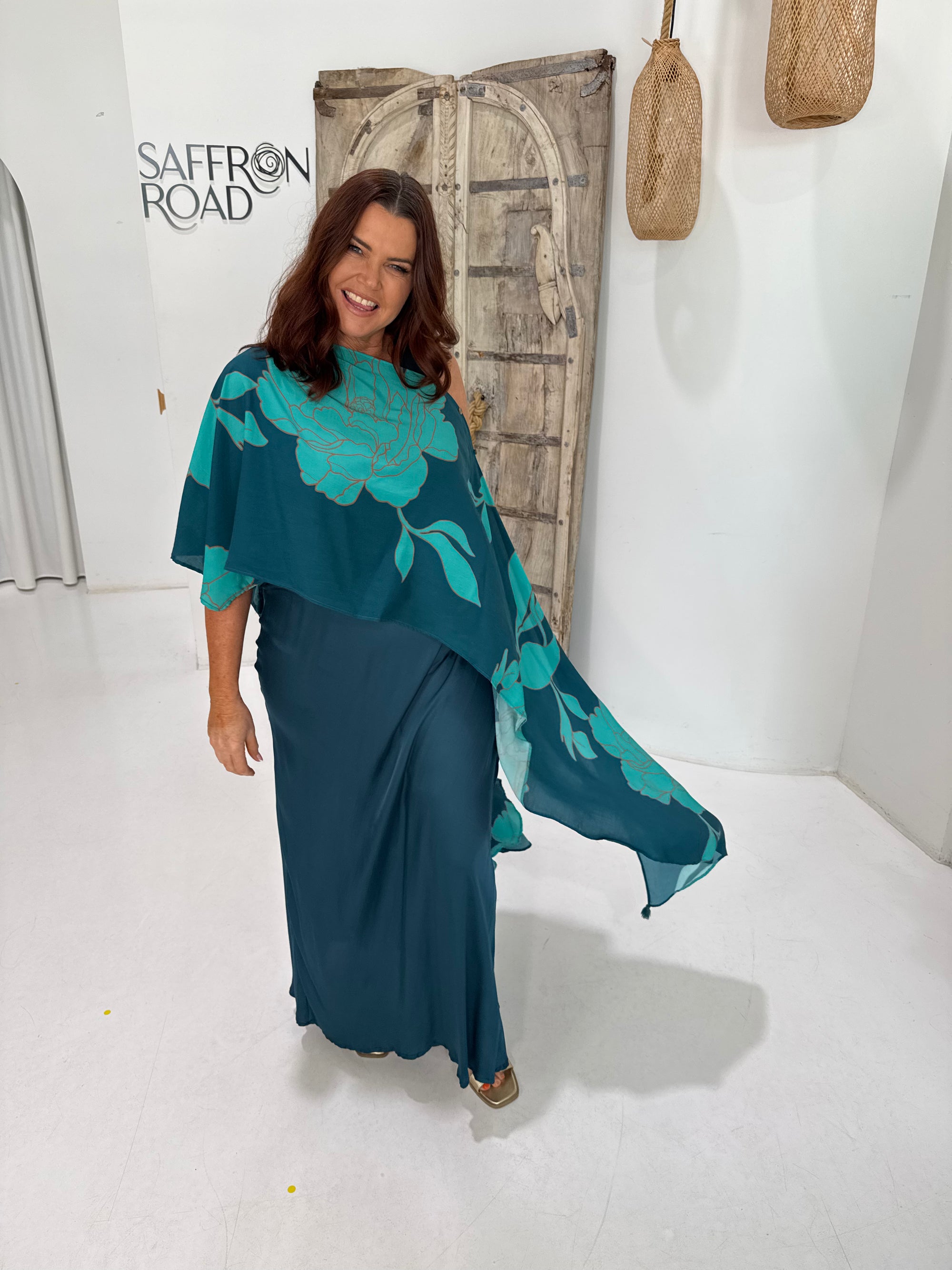 Soiree Wrap | Jade Botanica - Saffron Road
