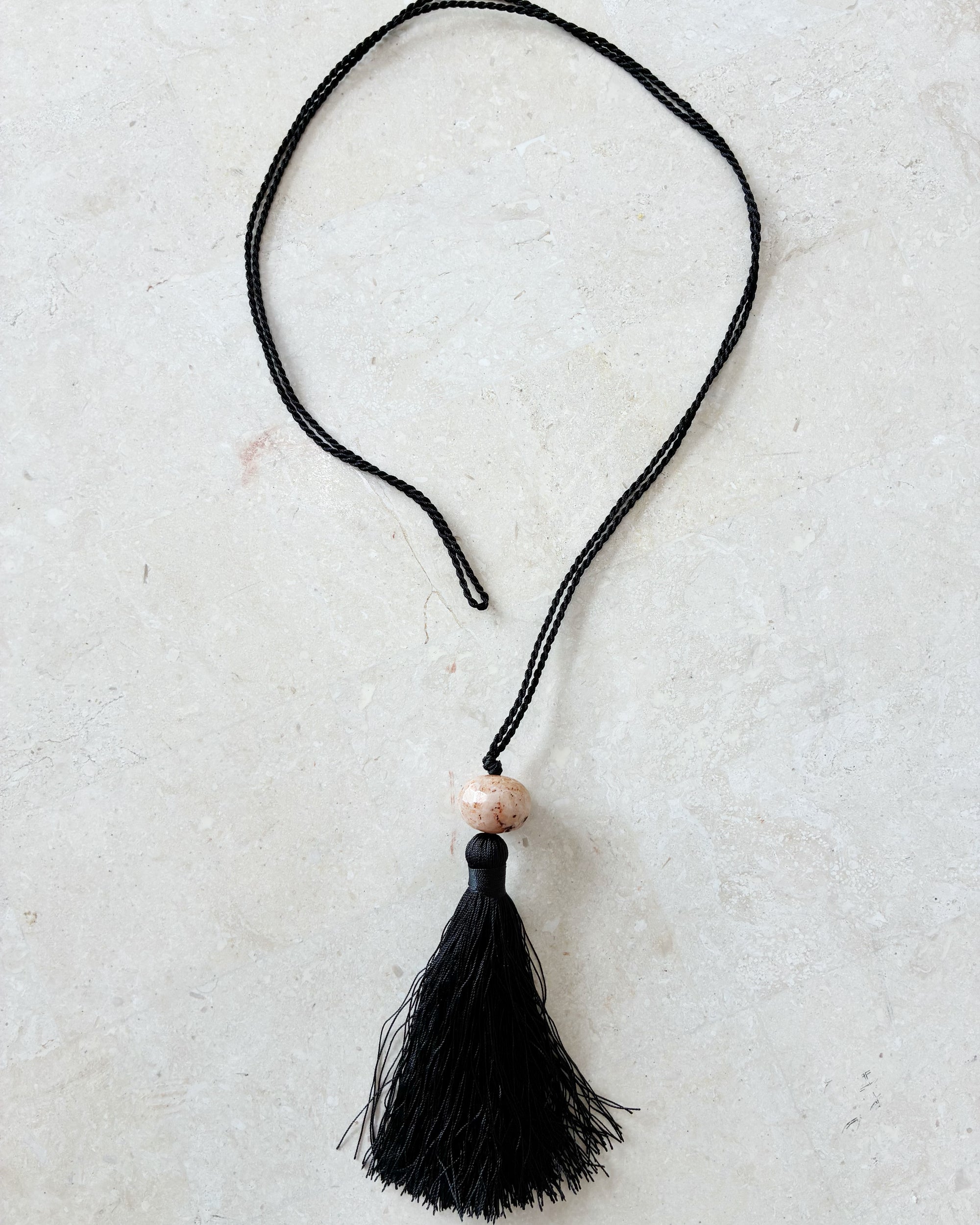 Cord Necklace with Tassle | 42 - Saffron Road