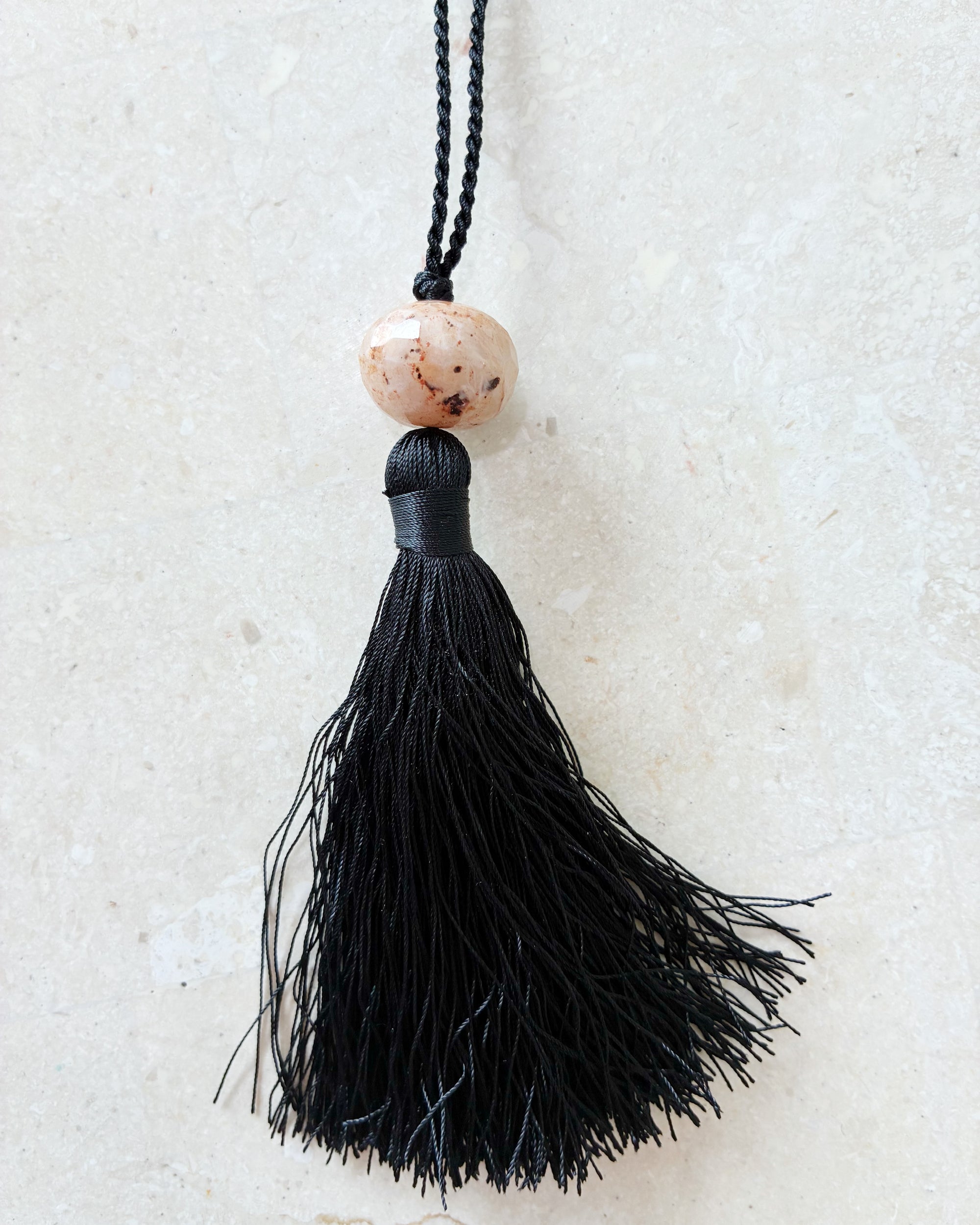 Cord Necklace with Tassle | 42 - Saffron Road