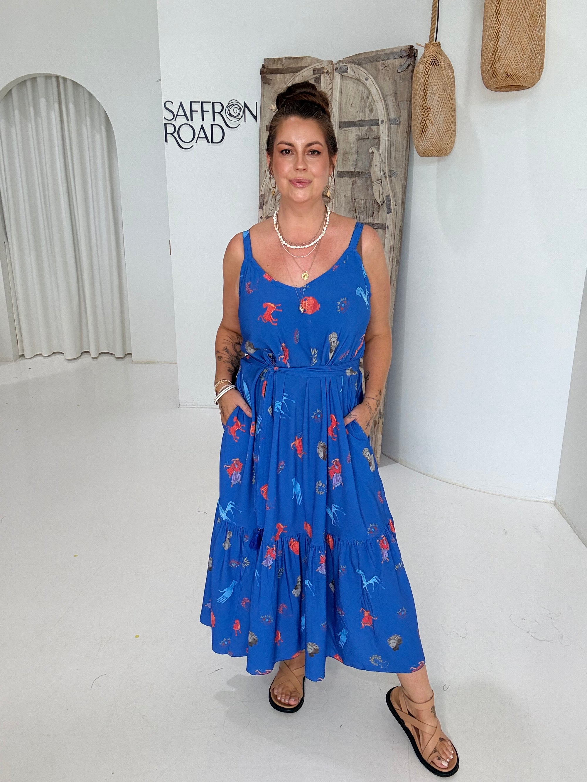 Nomad Drifter LONG | Grecian Blue - Saffron Road