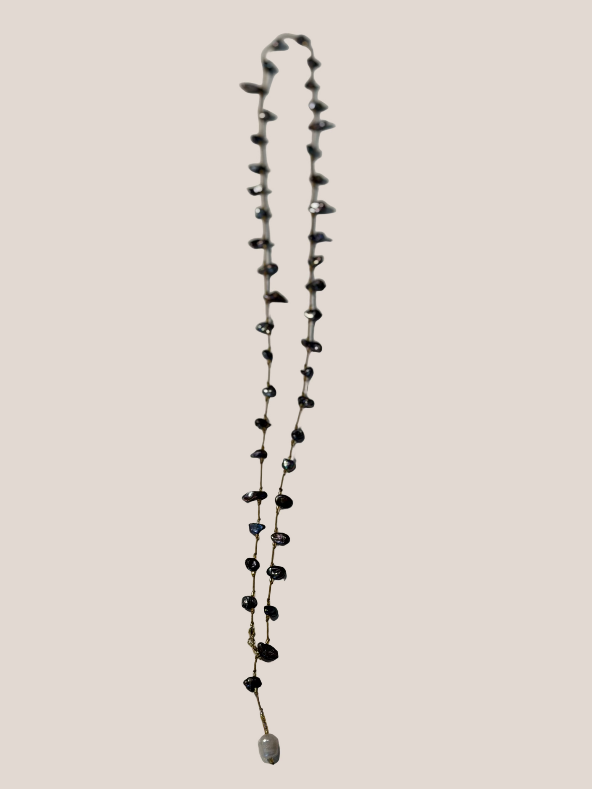 Necklace 19 | LONG - Freshwater Baroque Pearls - Saffron Road