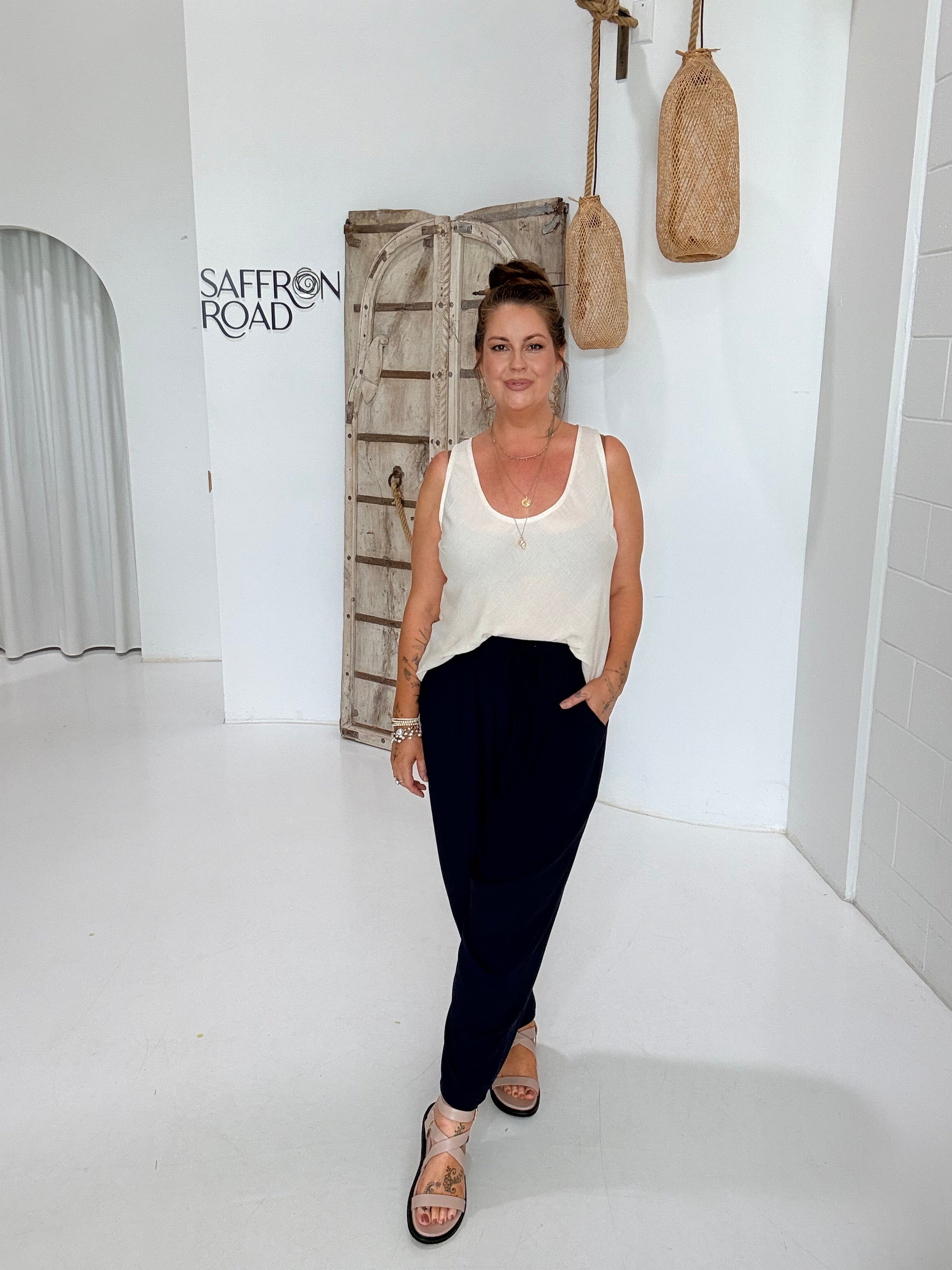 Scoop Tank | Natural - Saffron Road